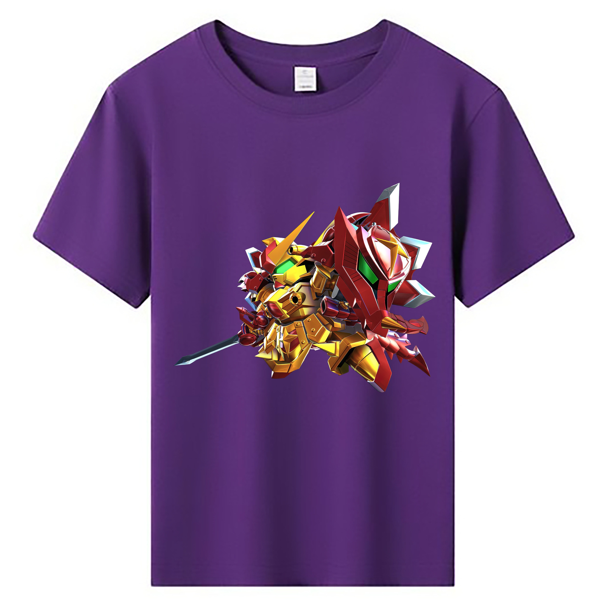 （画像用） 機動戦士ガンダム Mobile Suit Gundam 綿100％キッズTシャツ（フロントプリント）