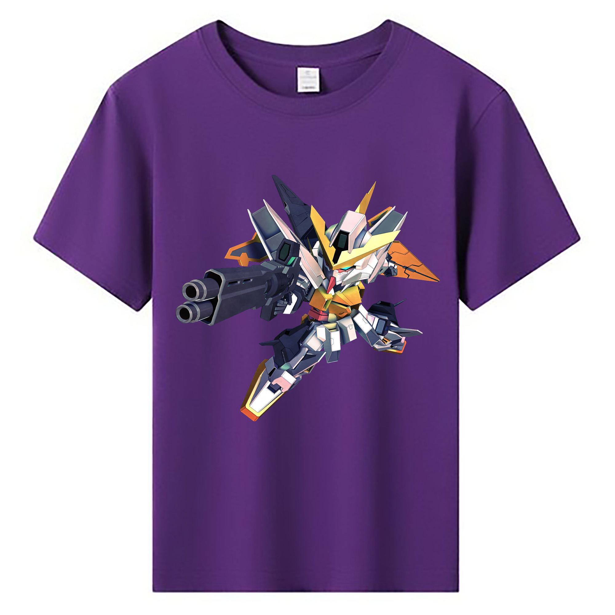（画像用） 機動戦士ガンダム Mobile Suit Gundam 綿100％キッズTシャツ（フロントプリント）