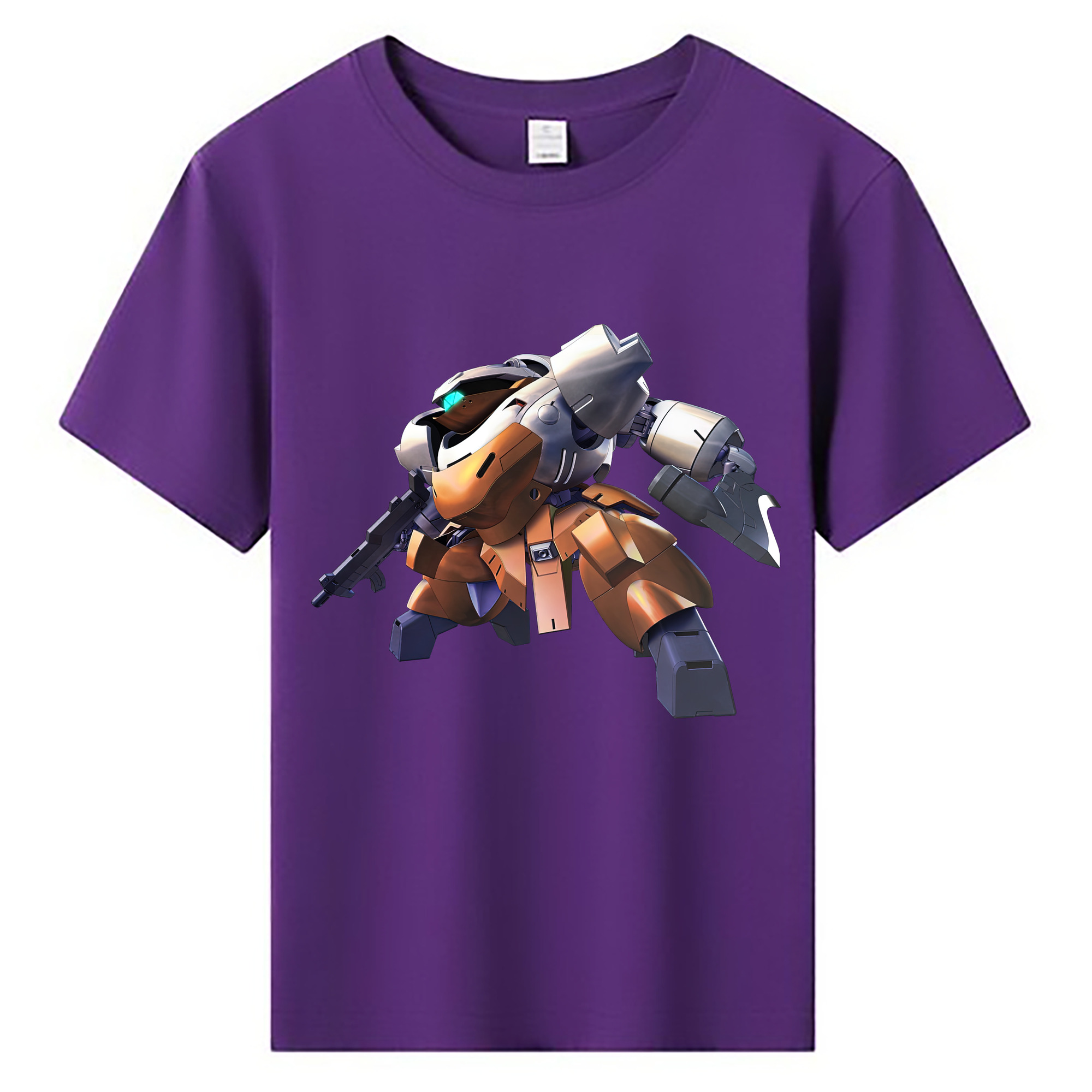 （画像用） 機動戦士ガンダム Mobile Suit Gundam 綿100％キッズTシャツ（フロントプリント）