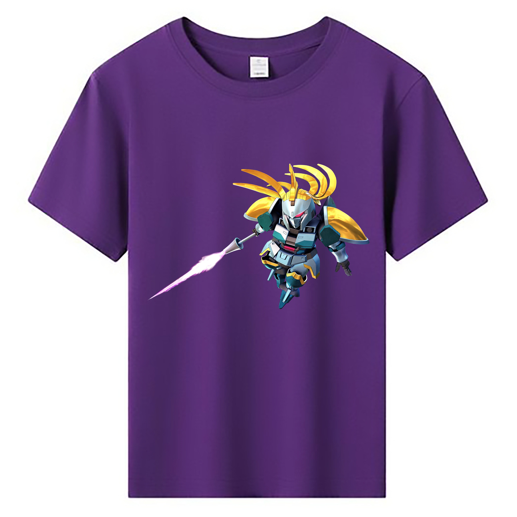 （画像用） 機動戦士ガンダム Mobile Suit Gundam 綿100％キッズTシャツ（フロントプリント）