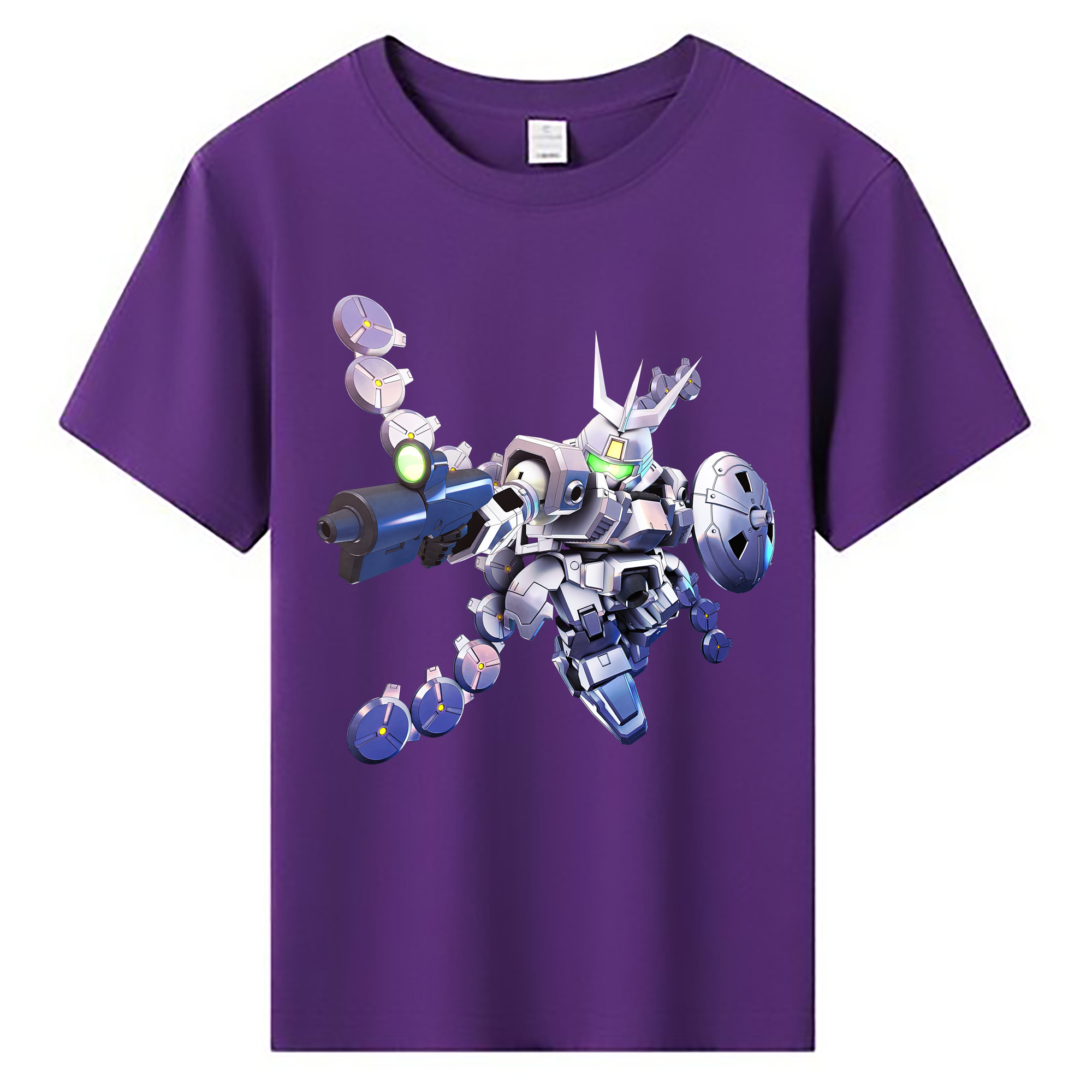 （画像用） 機動戦士ガンダム Mobile Suit Gundam 綿100％キッズTシャツ（フロントプリント）