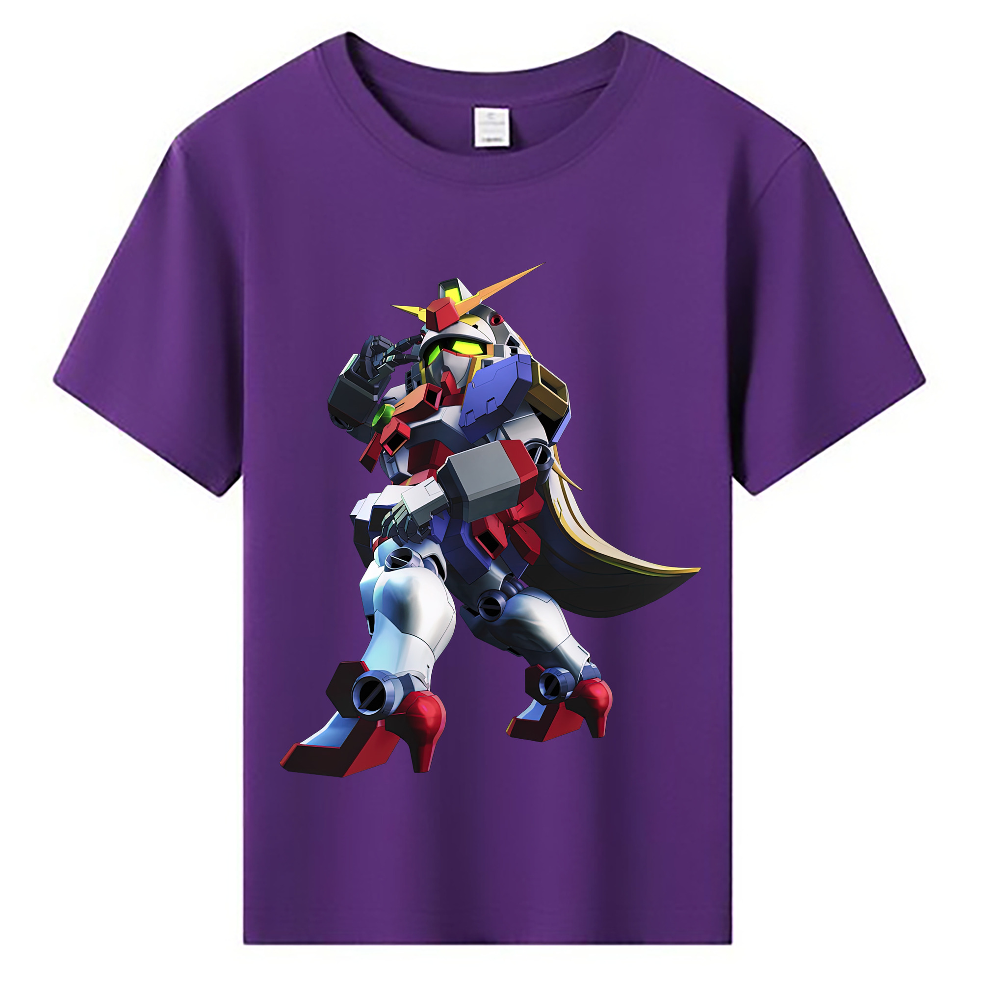（画像用） 機動戦士ガンダム Mobile Suit Gundam 綿100％キッズTシャツ（フロントプリント）