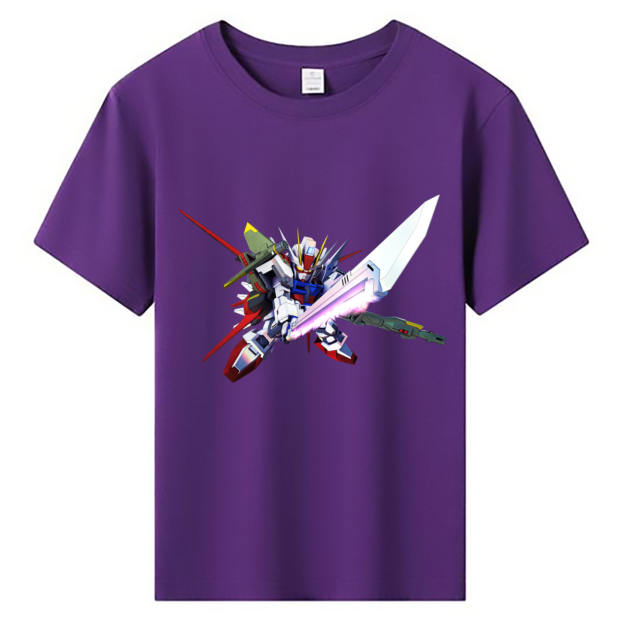 （画像用） 機動戦士ガンダム Mobile Suit Gundam 綿100％キッズTシャツ（フロントプリント）