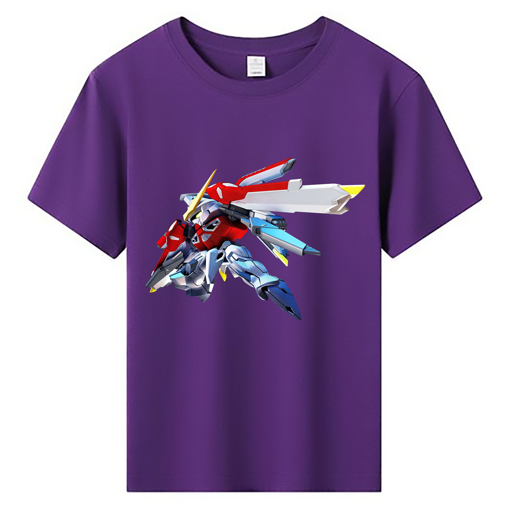 （画像用） 機動戦士ガンダム Mobile Suit Gundam 綿100％キッズTシャツ（フロントプリント）