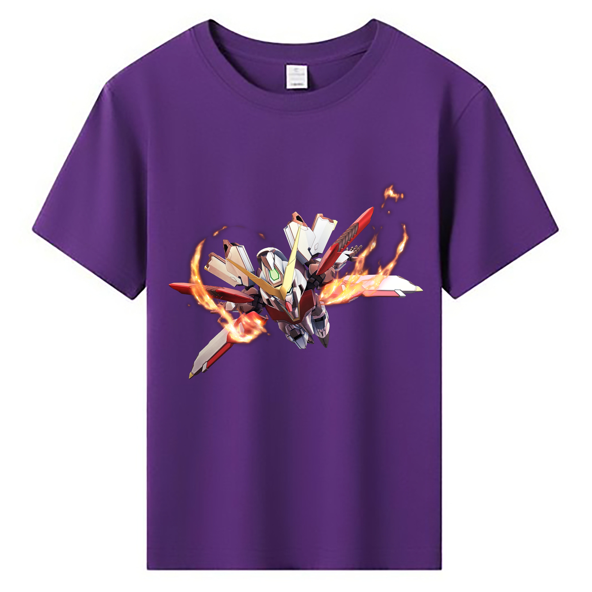 （画像用） 機動戦士ガンダム Mobile Suit Gundam 綿100％キッズTシャツ（フロントプリント）