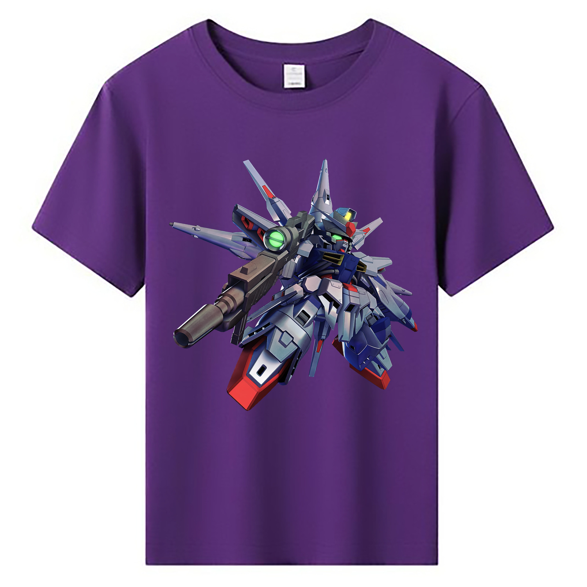 （画像用） 機動戦士ガンダム Mobile Suit Gundam 綿100％キッズTシャツ（フロントプリント）