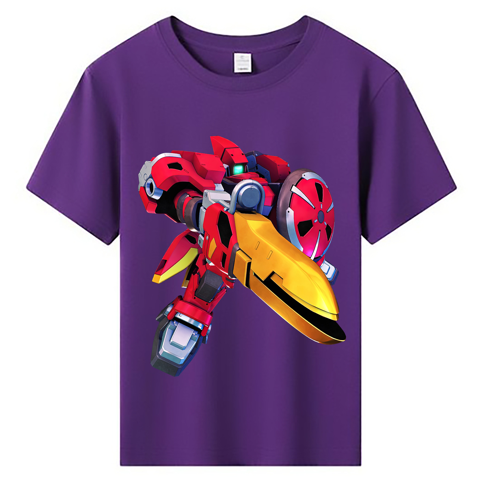 （画像用） 機動戦士ガンダム Mobile Suit Gundam 綿100％キッズTシャツ（フロントプリント）