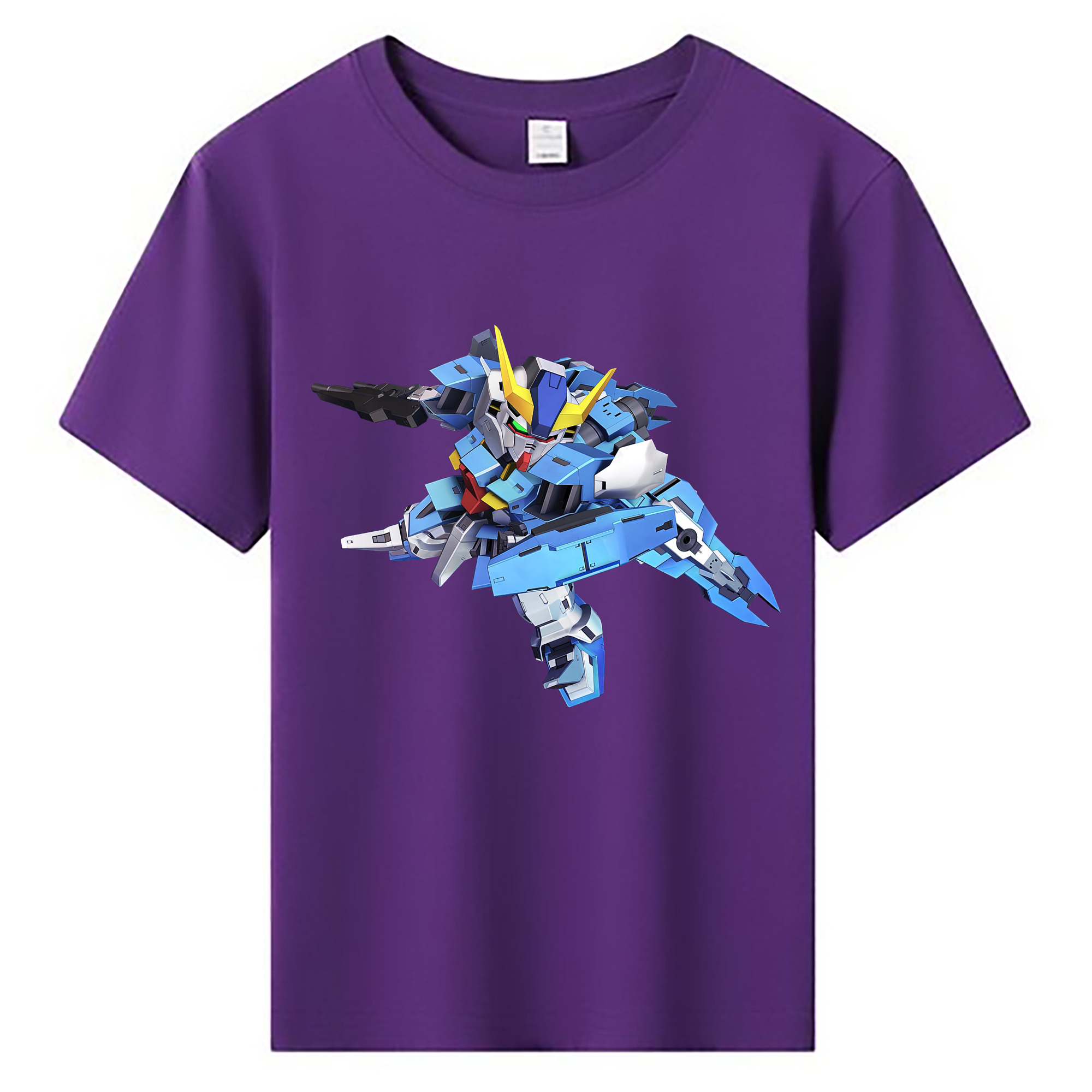 （画像用） 機動戦士ガンダム Mobile Suit Gundam 綿100％キッズTシャツ（フロントプリント）