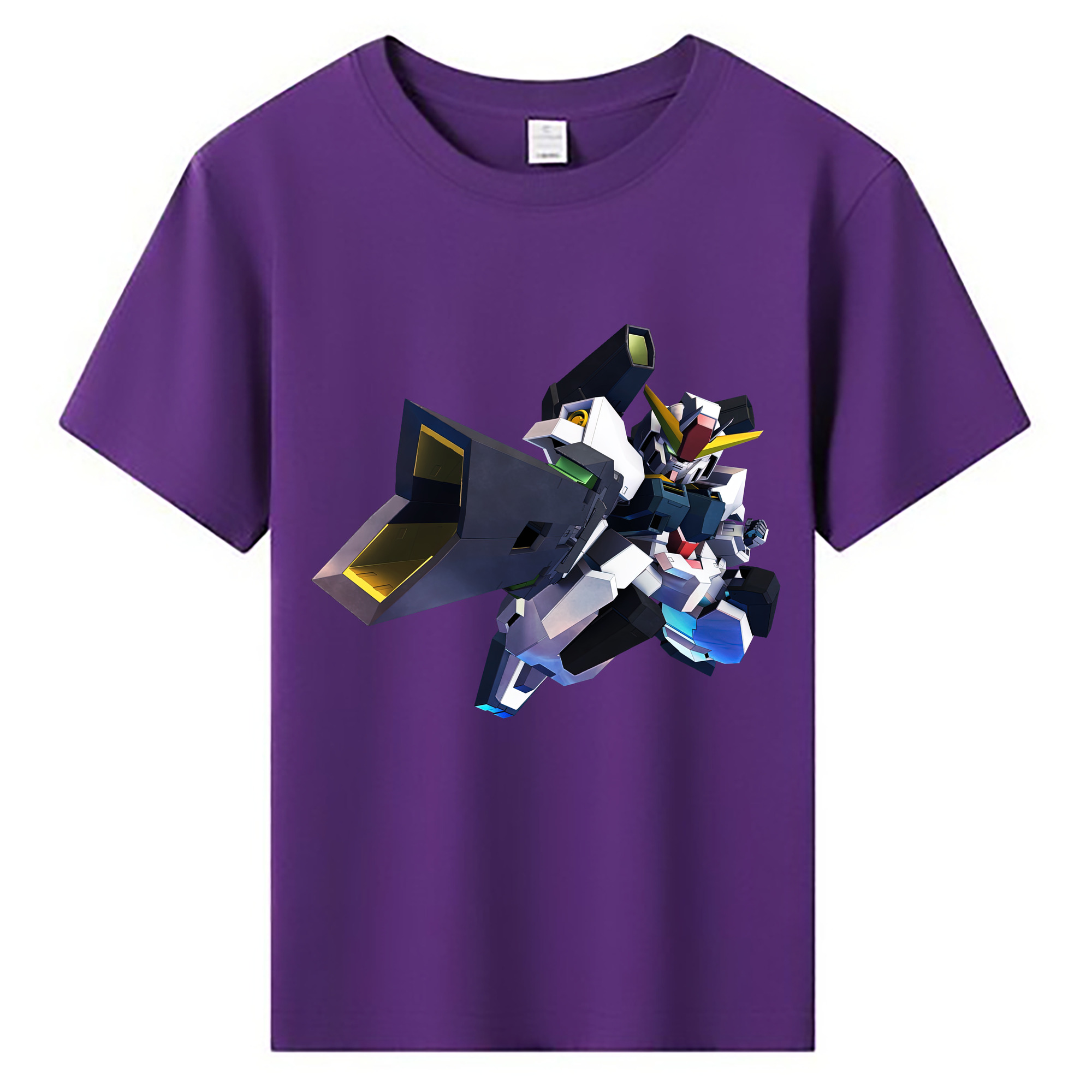 （画像用） 機動戦士ガンダム Mobile Suit Gundam 綿100％キッズTシャツ（フロントプリント）