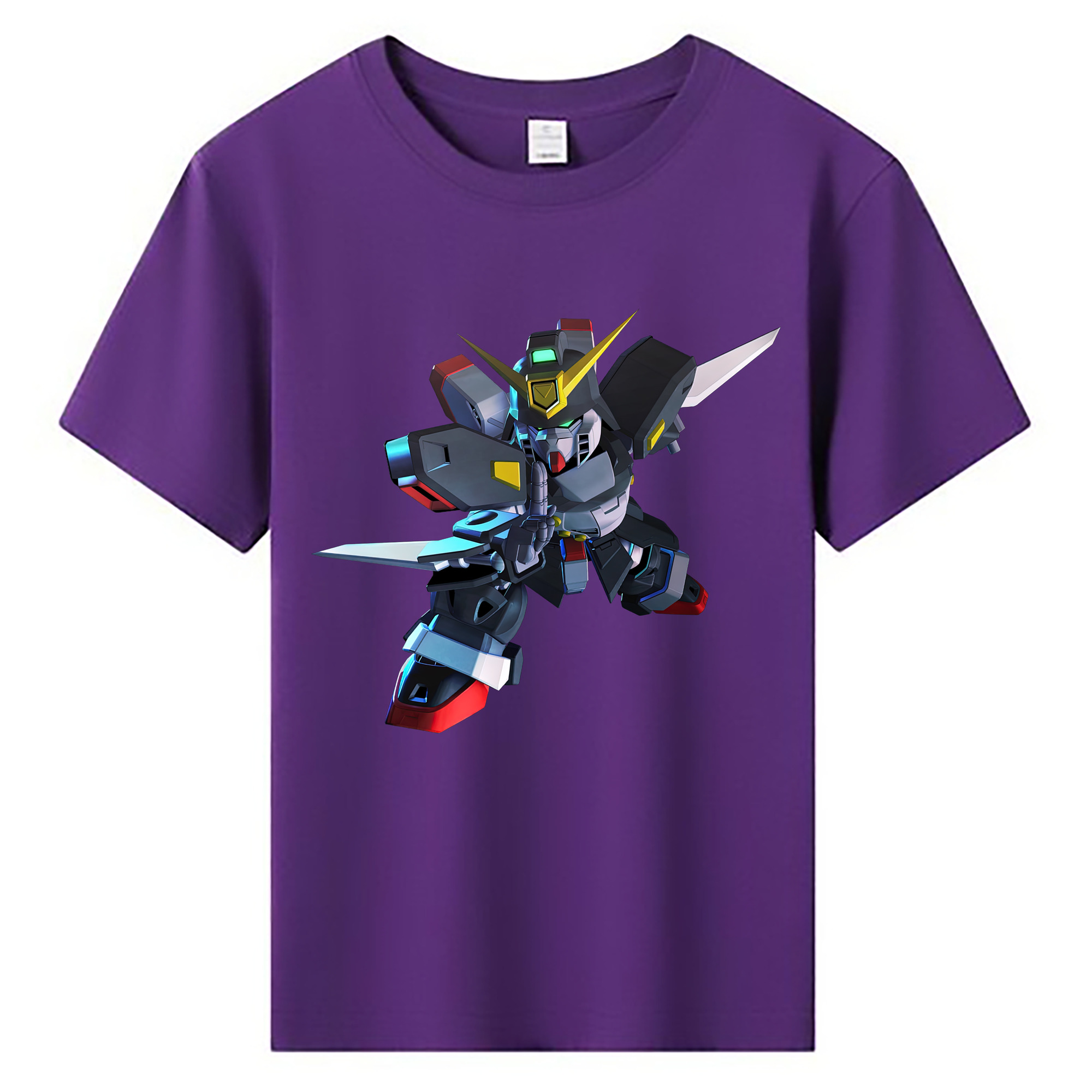 （画像用） 機動戦士ガンダム Mobile Suit Gundam 綿100％キッズTシャツ（フロントプリント）