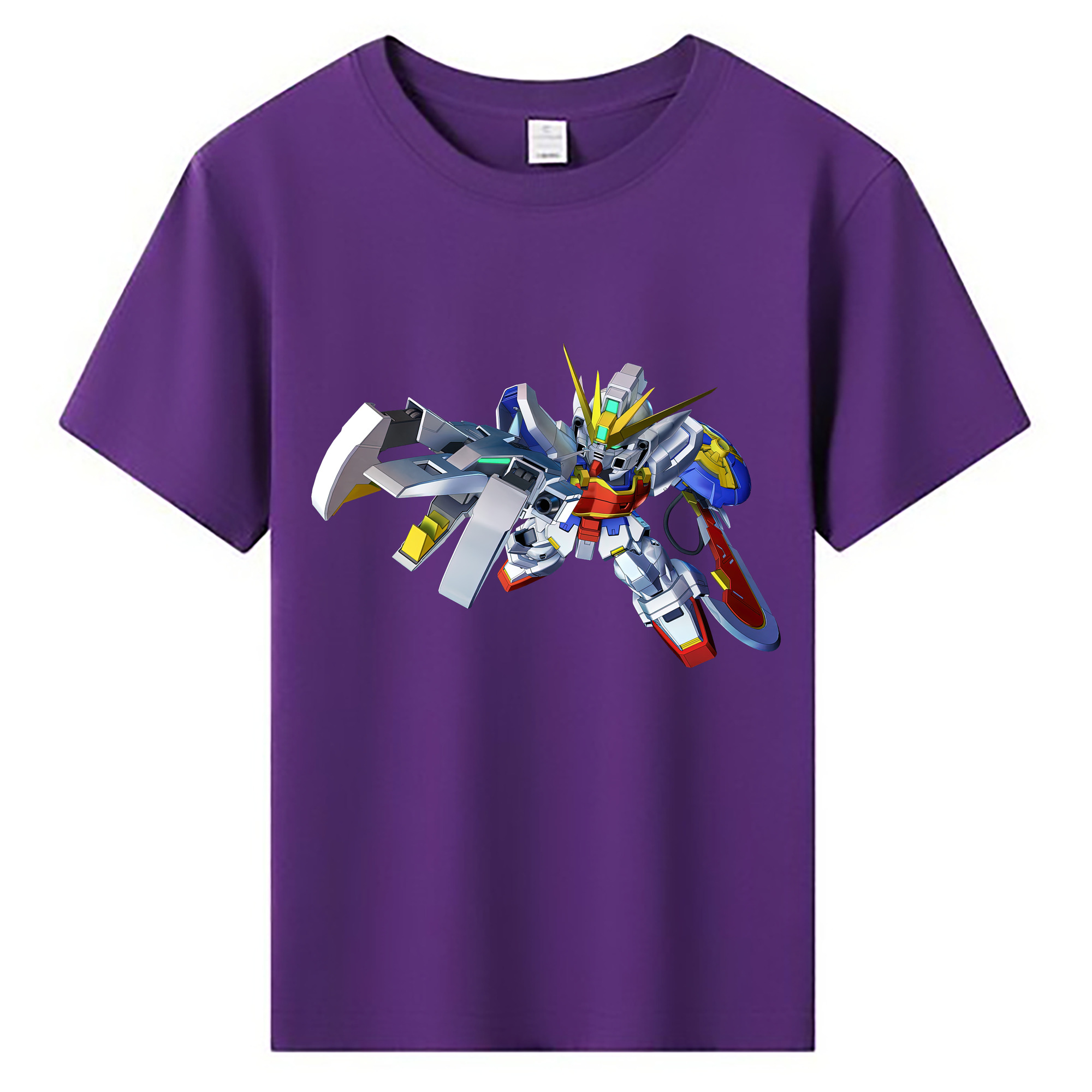 （画像用） 機動戦士ガンダム Mobile Suit Gundam 綿100％キッズTシャツ（フロントプリント）