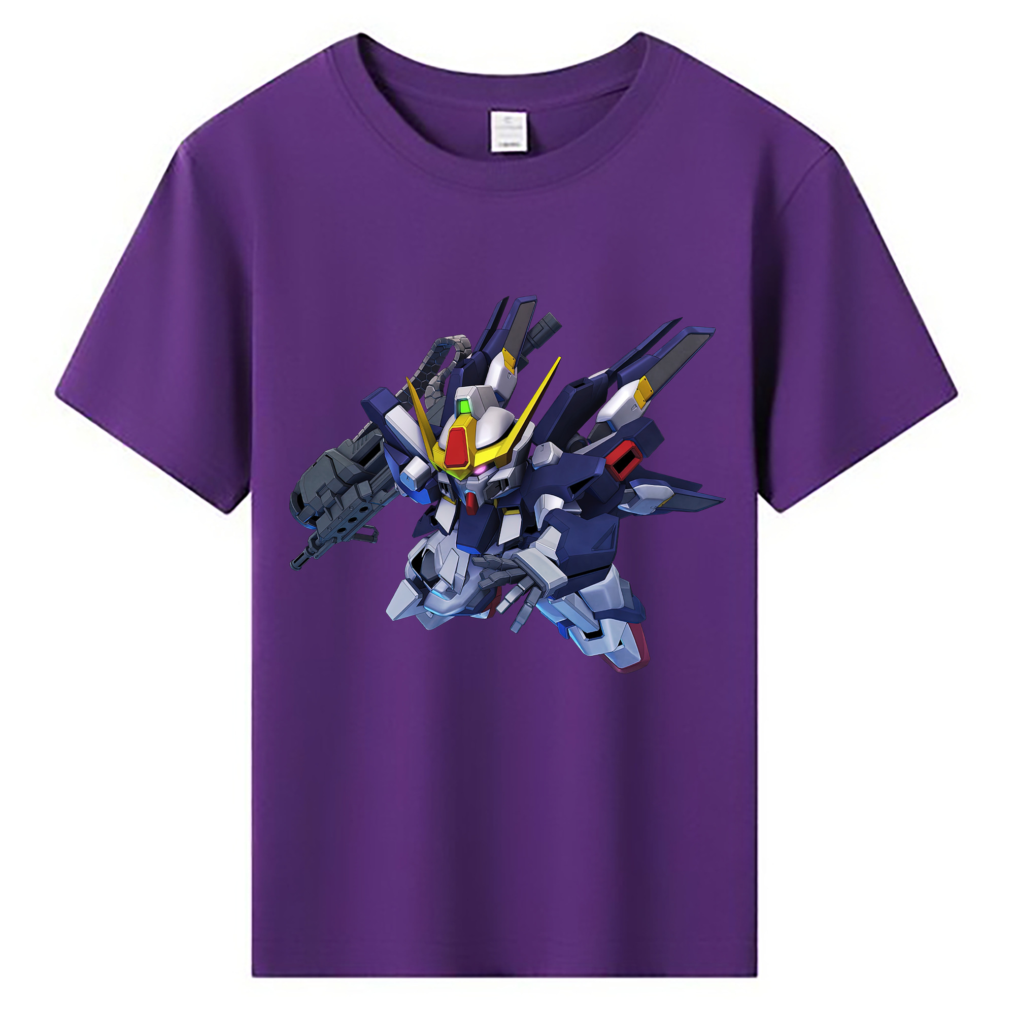 （画像用） 機動戦士ガンダム Mobile Suit Gundam 綿100％キッズTシャツ（フロントプリント）