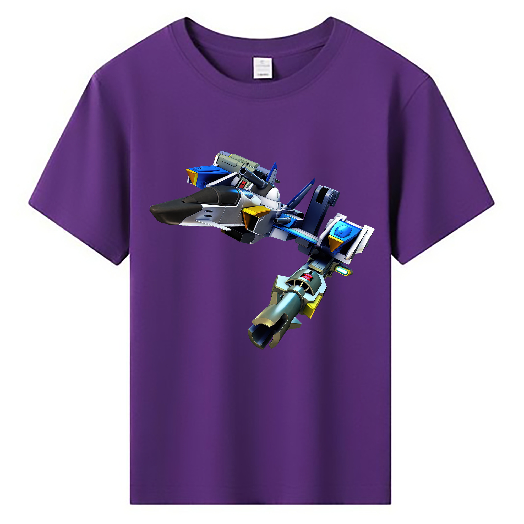 （画像用） 機動戦士ガンダム Mobile Suit Gundam 綿100％キッズTシャツ（フロントプリント）