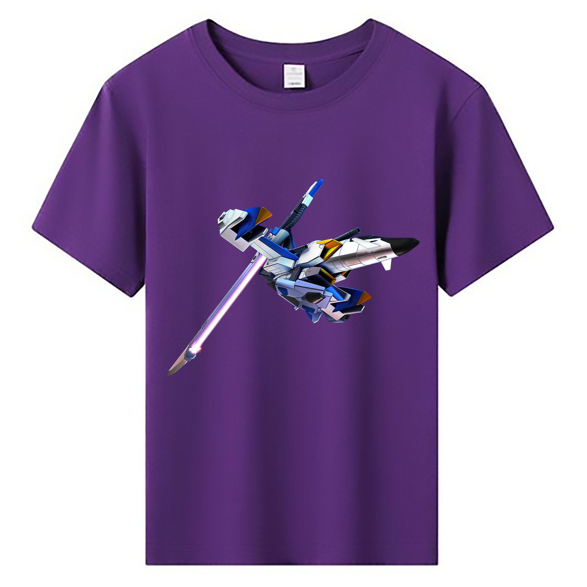 （画像用） 機動戦士ガンダム Mobile Suit Gundam 綿100％キッズTシャツ（フロントプリント）