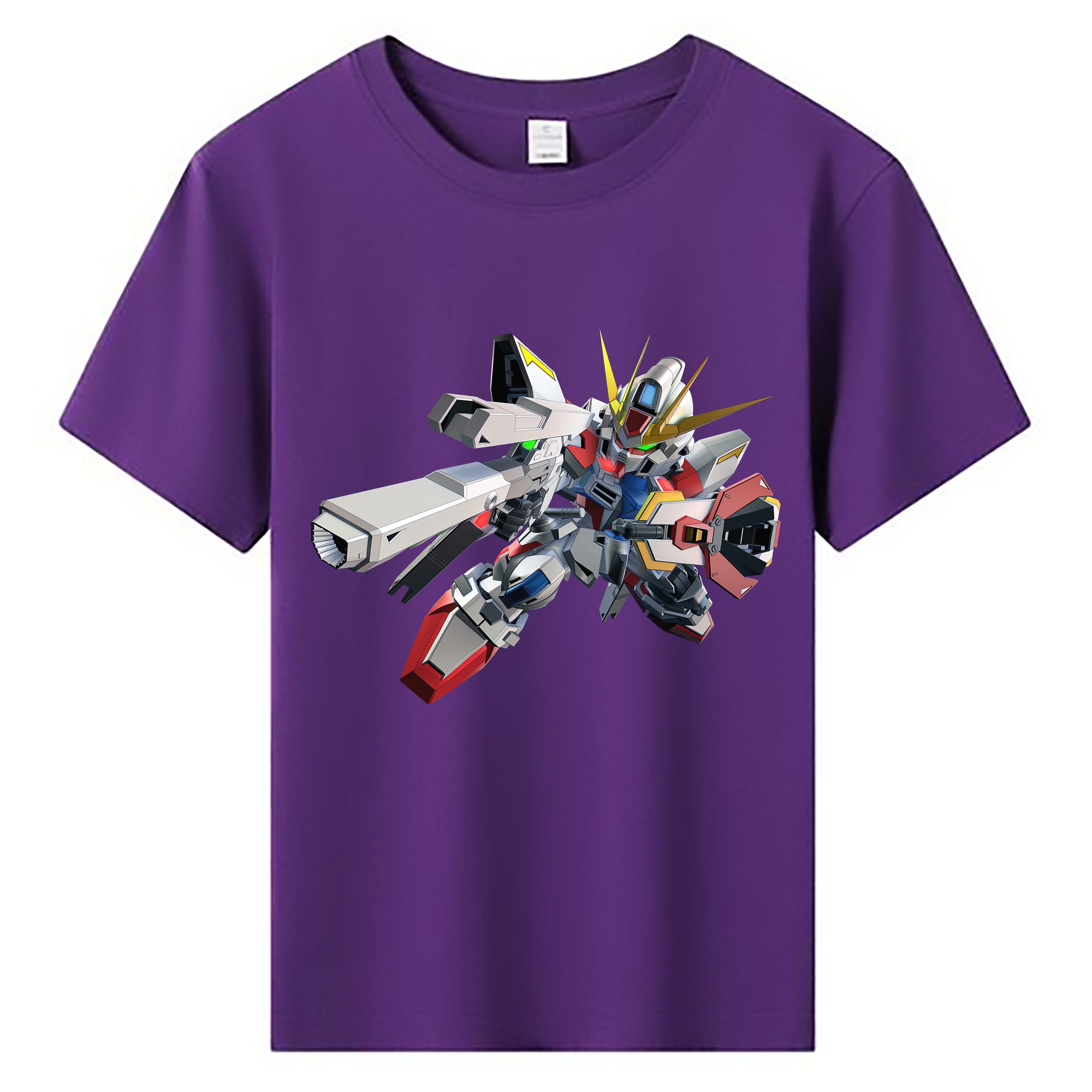 （画像用） 機動戦士ガンダム Mobile Suit Gundam 綿100％キッズTシャツ（フロントプリント）