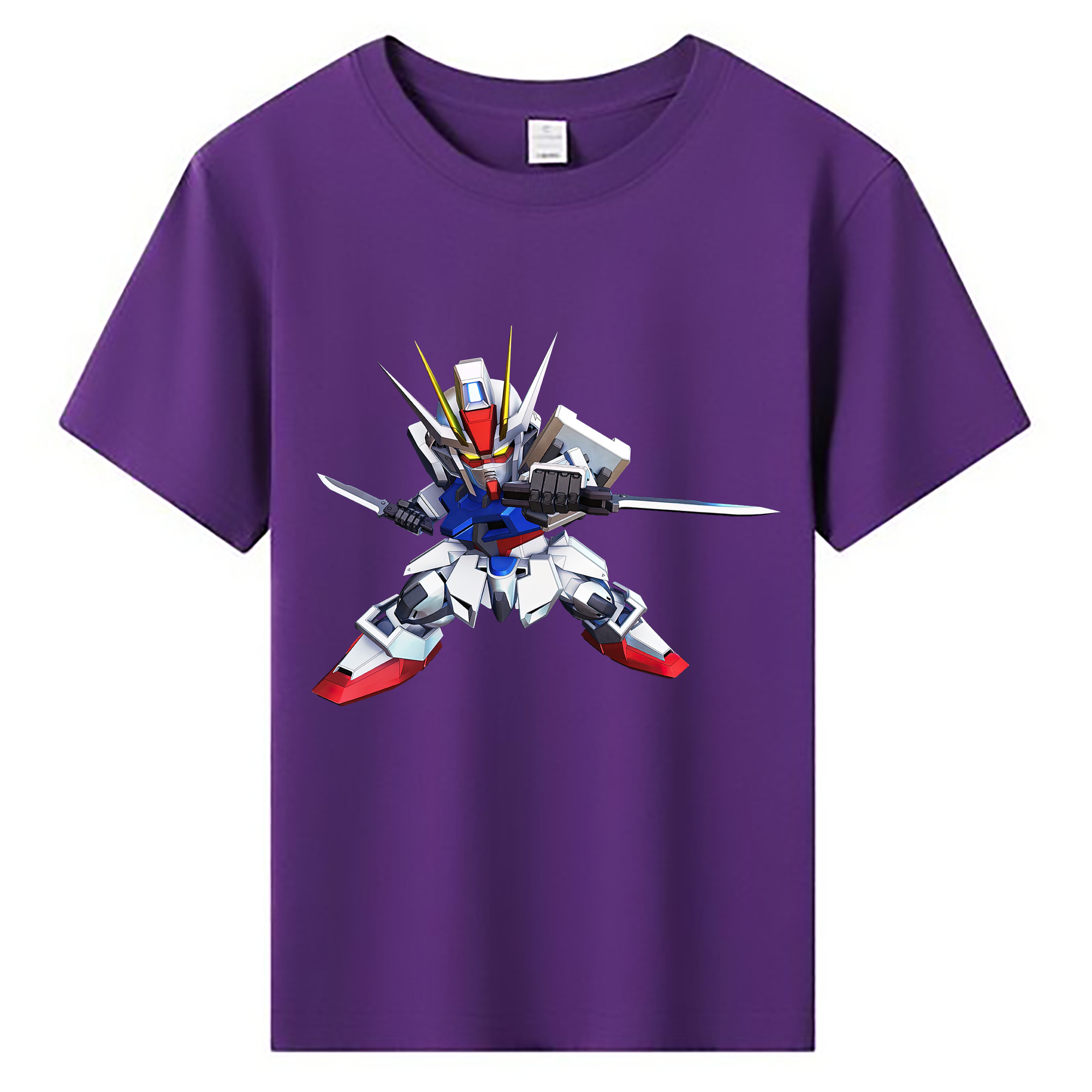 （画像用） 機動戦士ガンダム Mobile Suit Gundam 綿100％キッズTシャツ（フロントプリント）