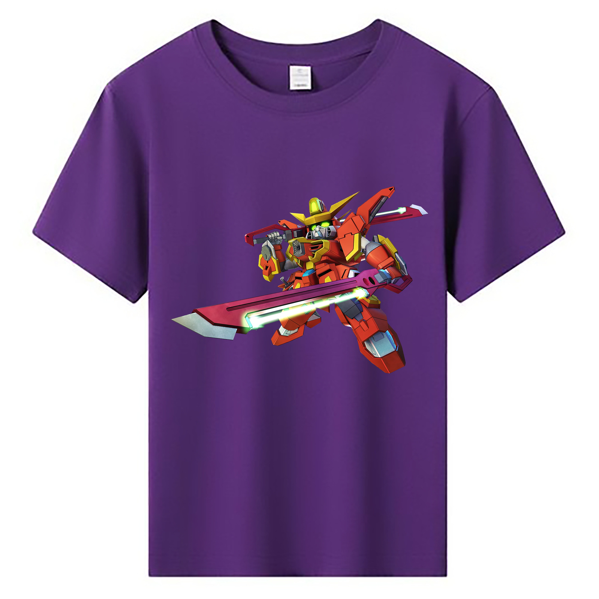 （画像用） 機動戦士ガンダム Mobile Suit Gundam 綿100％キッズTシャツ（フロントプリント）