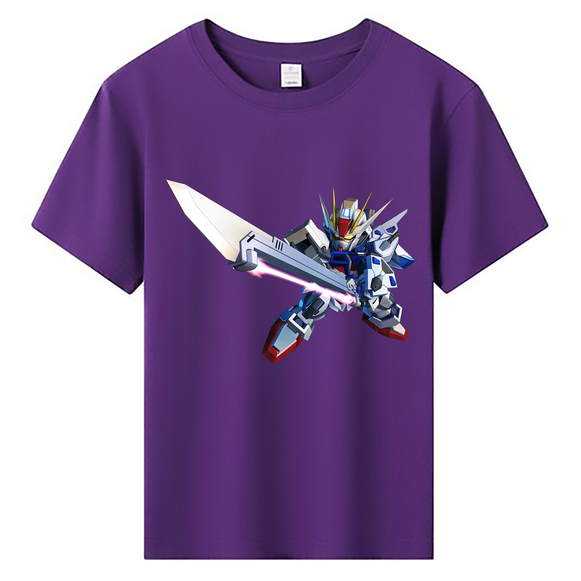 （画像用） 機動戦士ガンダム Mobile Suit Gundam 綿100％キッズTシャツ（フロントプリント）