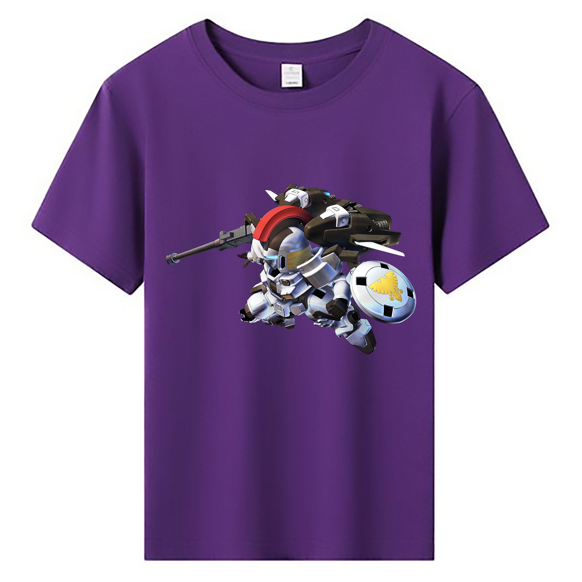 （画像用） 機動戦士ガンダム Mobile Suit Gundam 綿100％キッズTシャツ（フロントプリント）