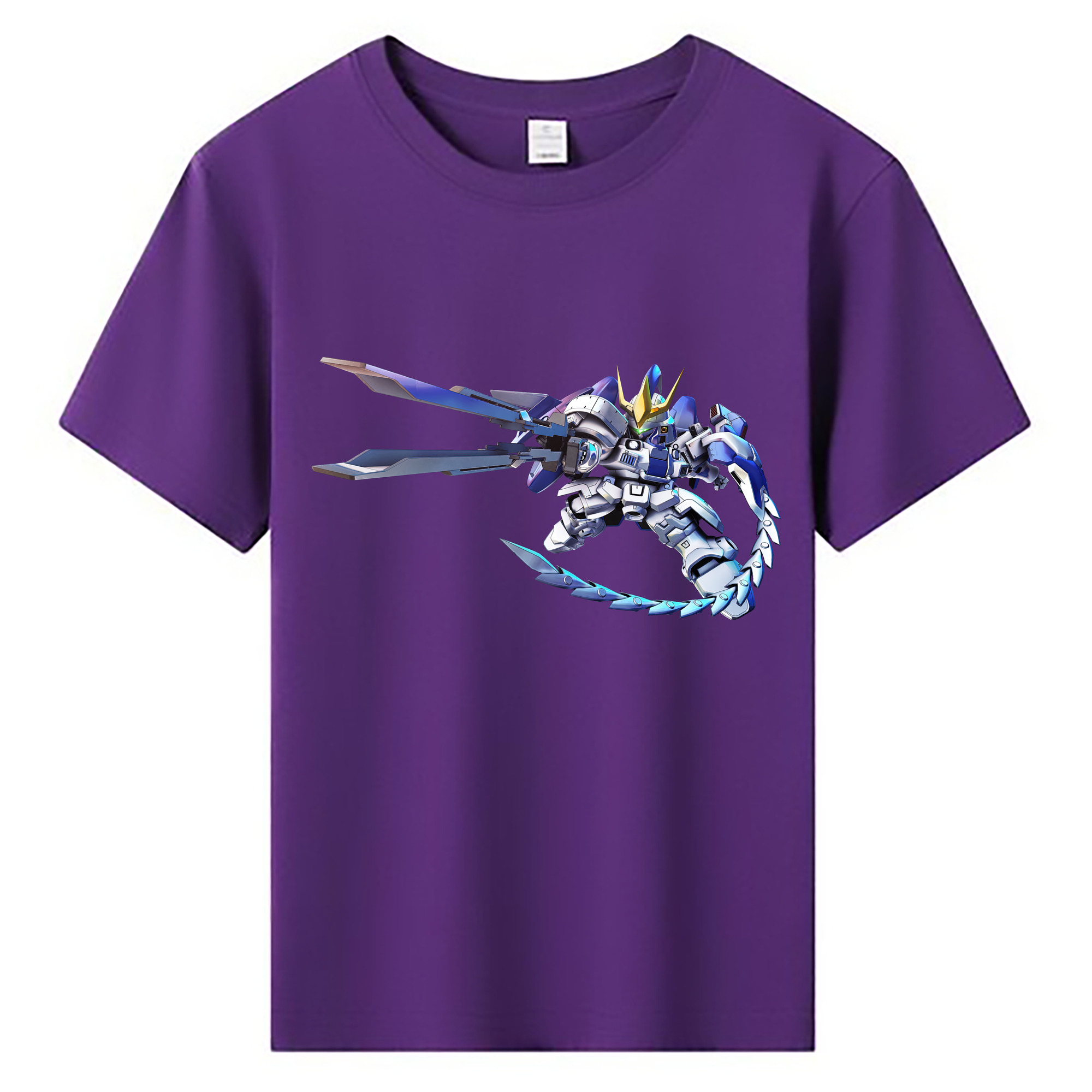 （画像用） 機動戦士ガンダム Mobile Suit Gundam 綿100％キッズTシャツ（フロントプリント）