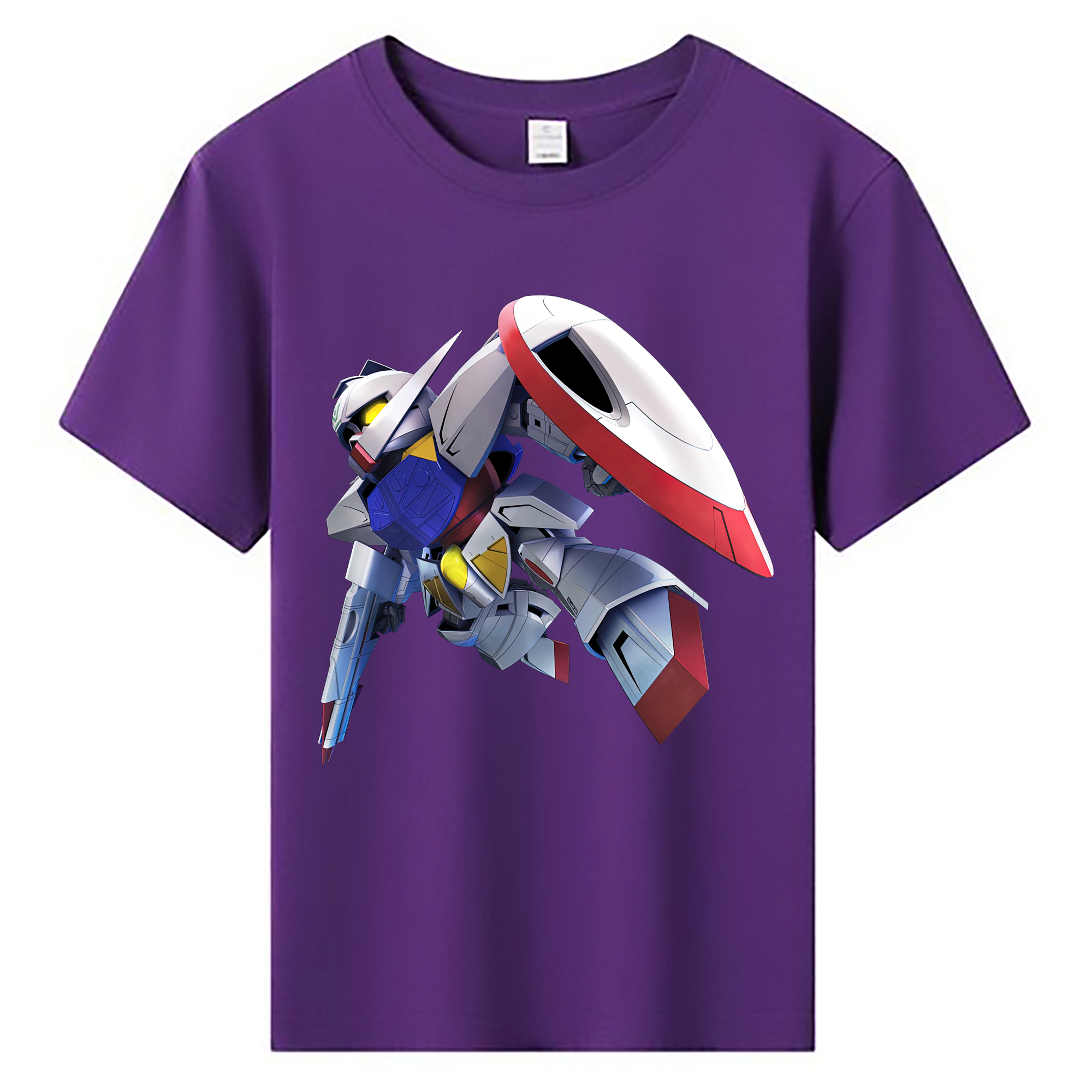 （画像用） 機動戦士ガンダム Mobile Suit Gundam 綿100％キッズTシャツ（フロントプリント）