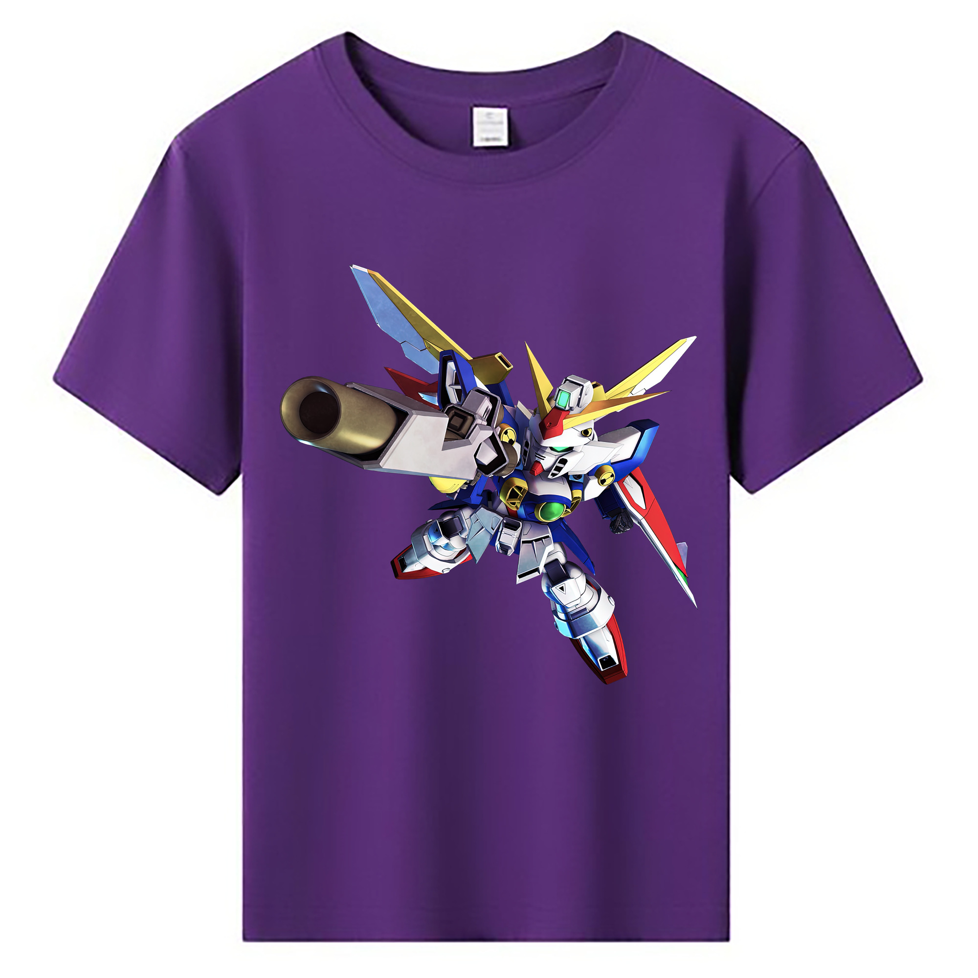 （画像用） 機動戦士ガンダム Mobile Suit Gundam 綿100％キッズTシャツ（フロントプリント）
