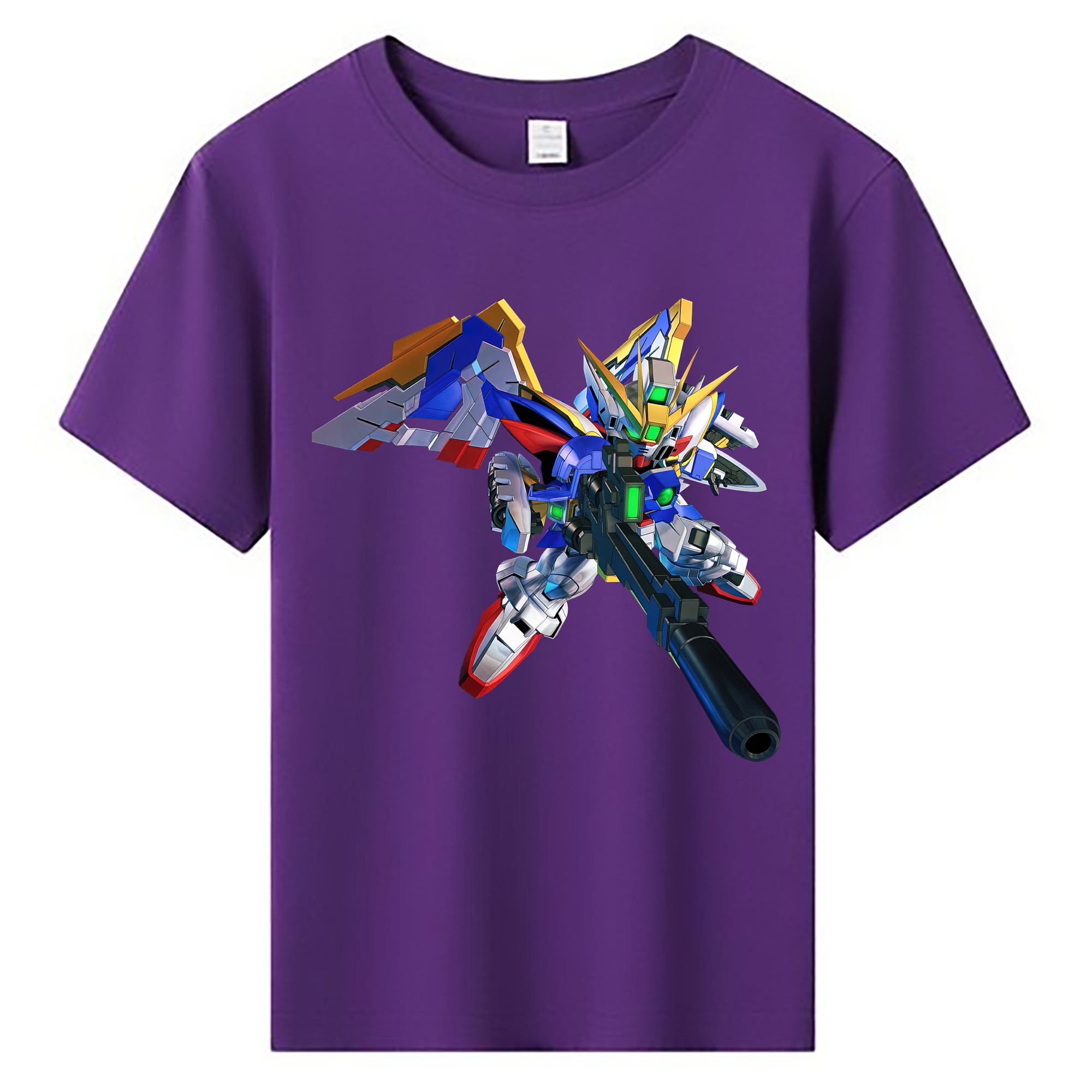 （画像用） 機動戦士ガンダム Mobile Suit Gundam 綿100％キッズTシャツ（フロントプリント）