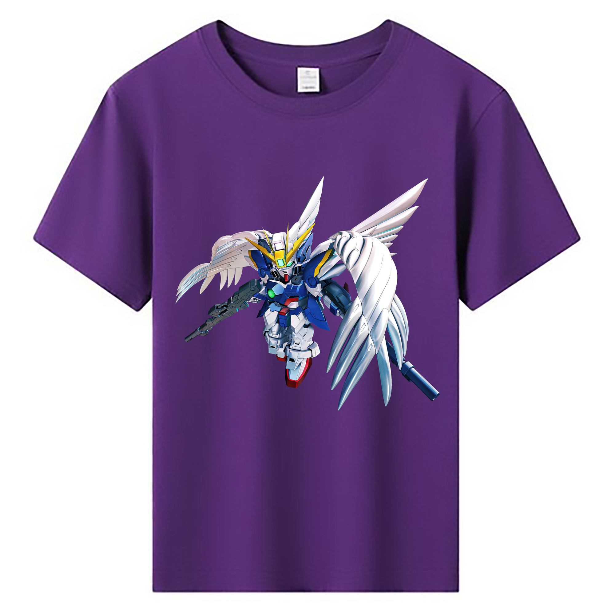 （画像用） 機動戦士ガンダム Mobile Suit Gundam 綿100％キッズTシャツ（フロントプリント）