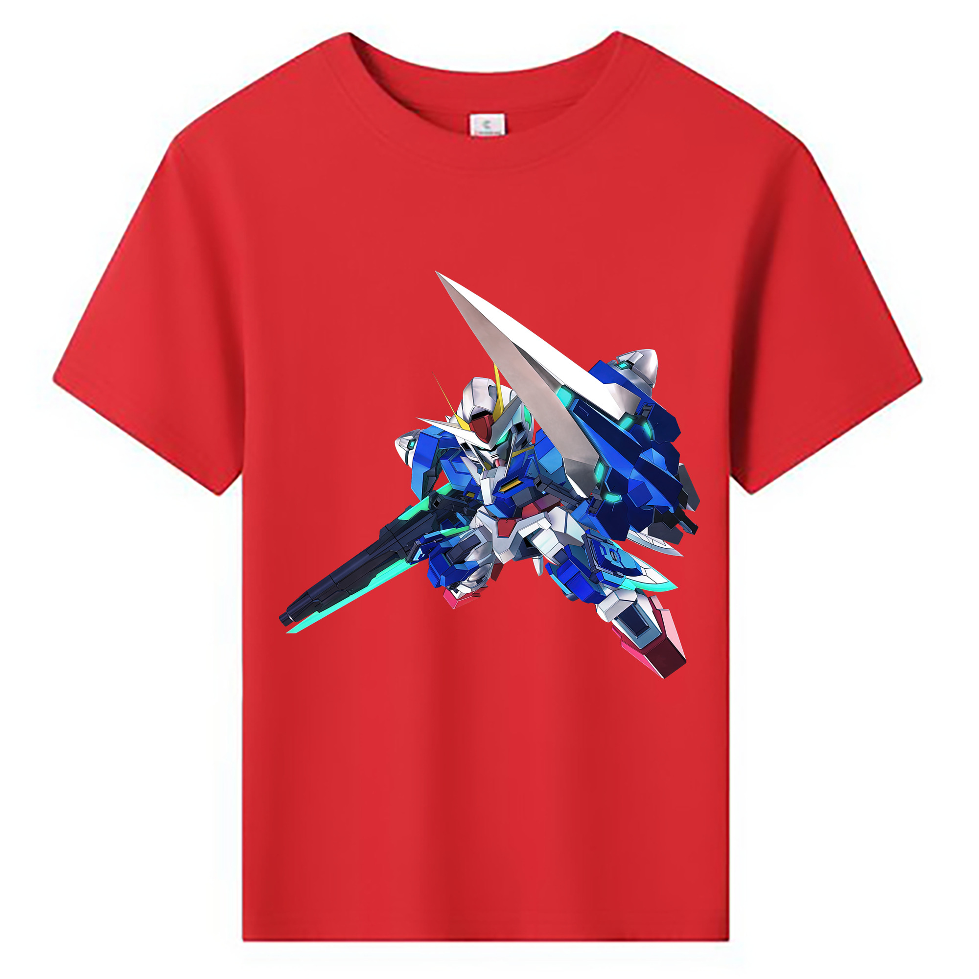 （画像用） 機動戦士ガンダム Mobile Suit Gundam 綿100％キッズTシャツ（フロントプリント）