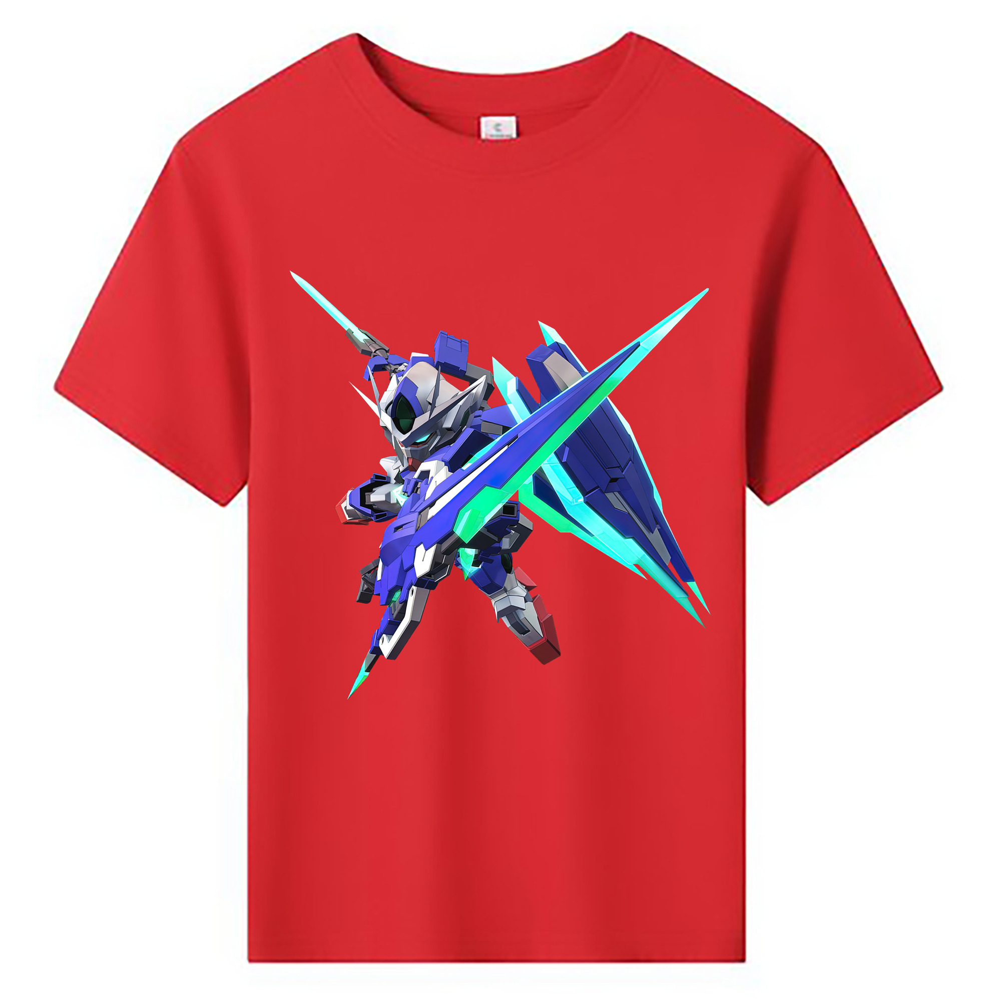 （画像用） 機動戦士ガンダム Mobile Suit Gundam 綿100％キッズTシャツ（フロントプリント）