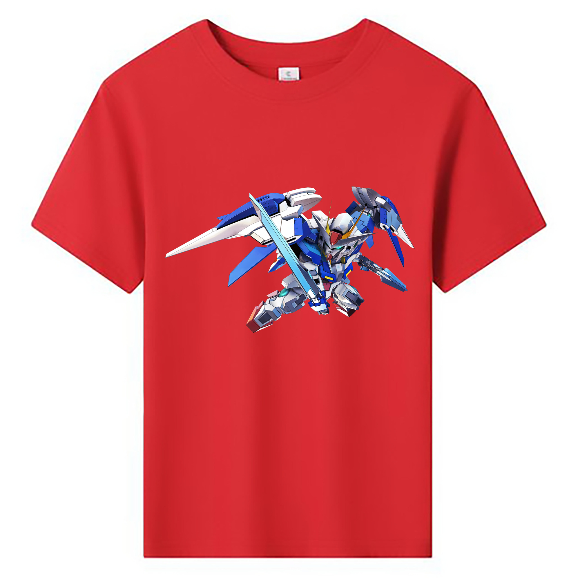 （画像用） 機動戦士ガンダム Mobile Suit Gundam 綿100％キッズTシャツ（フロントプリント）