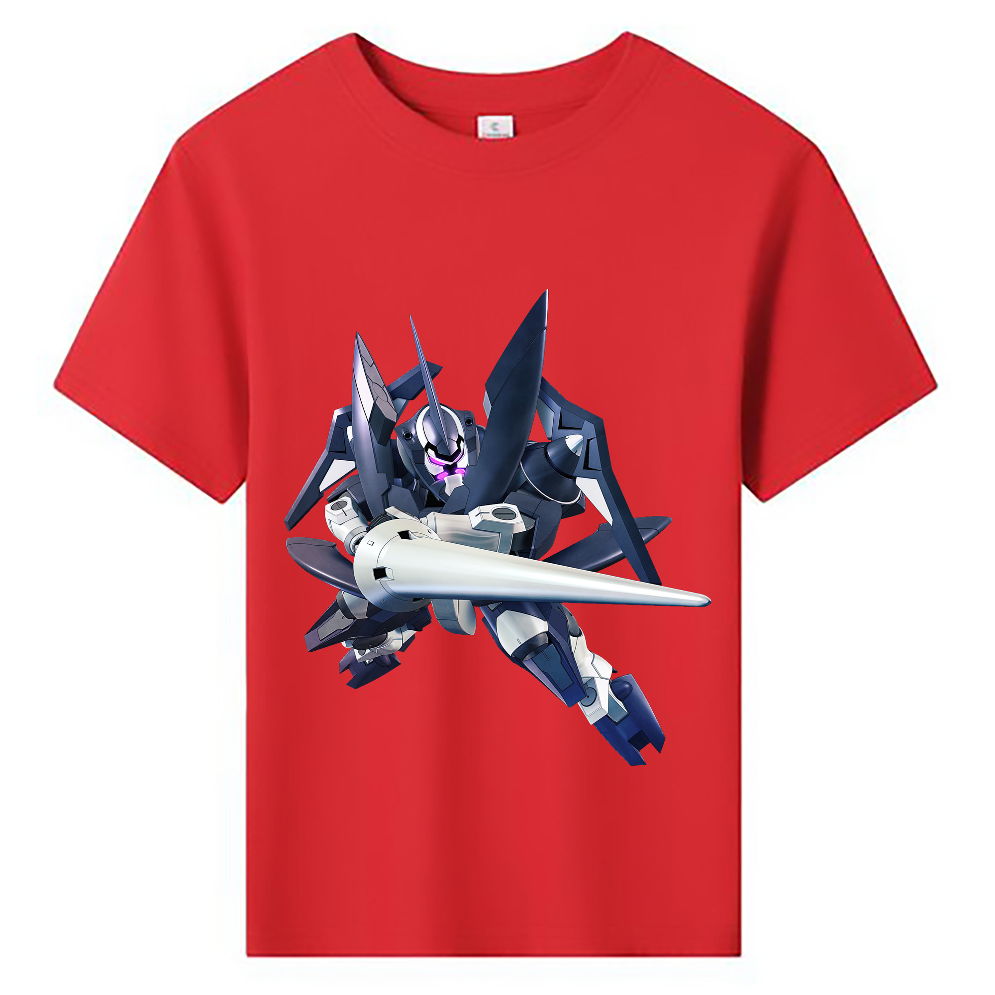 （画像用） 機動戦士ガンダム Mobile Suit Gundam 綿100％キッズTシャツ（フロントプリント）