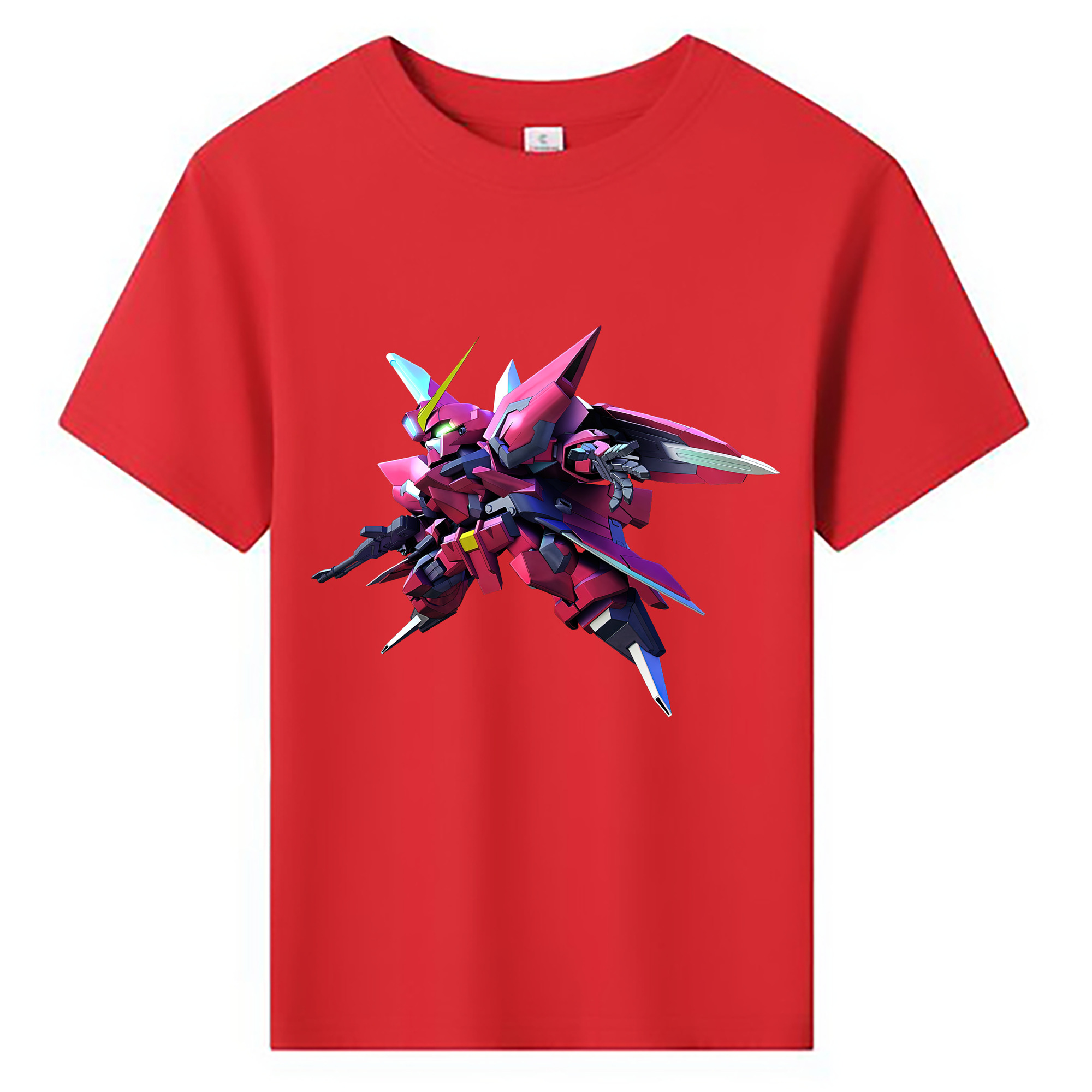 （画像用） 機動戦士ガンダム Mobile Suit Gundam 綿100％キッズTシャツ（フロントプリント）