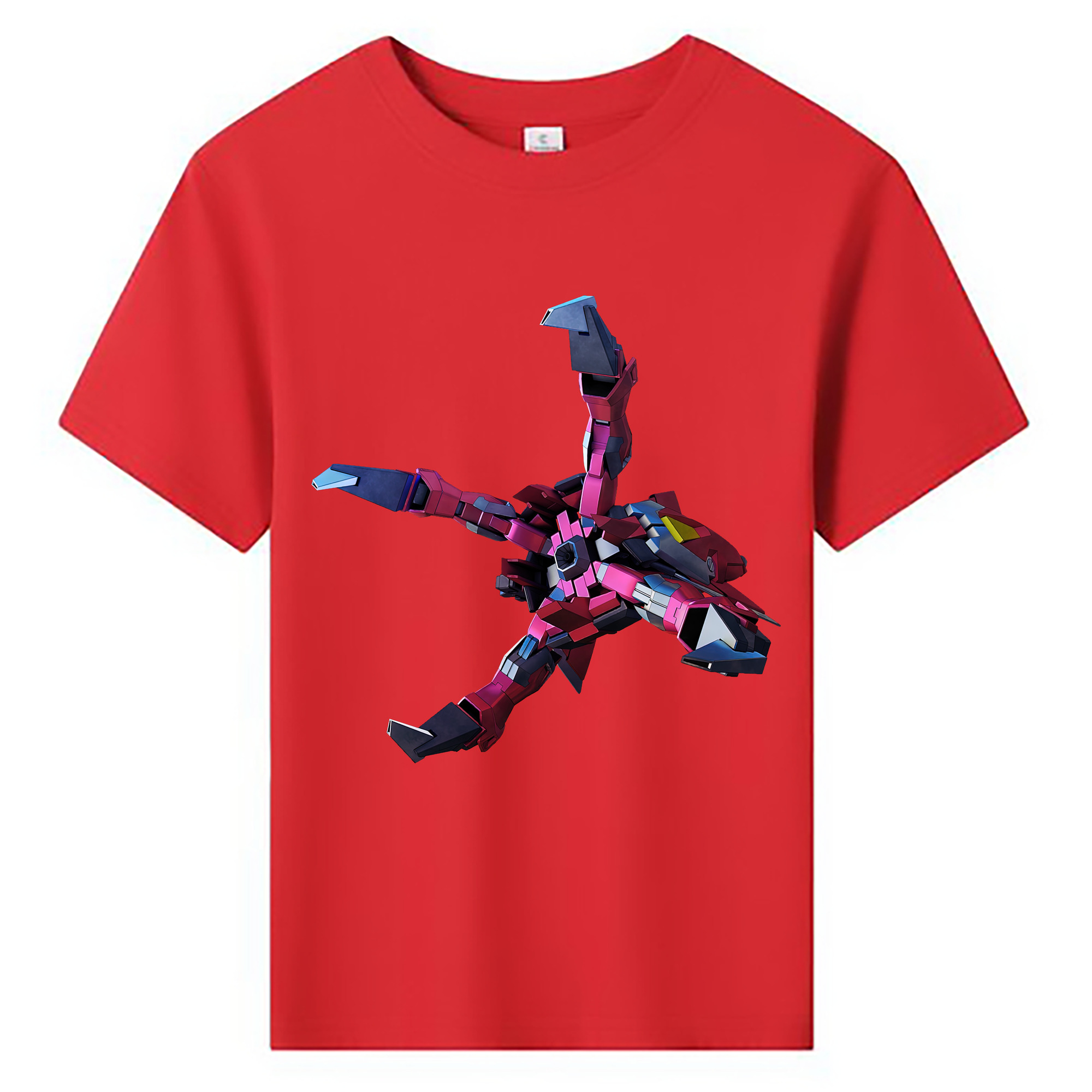 （画像用） 機動戦士ガンダム Mobile Suit Gundam 綿100％キッズTシャツ（フロントプリント）