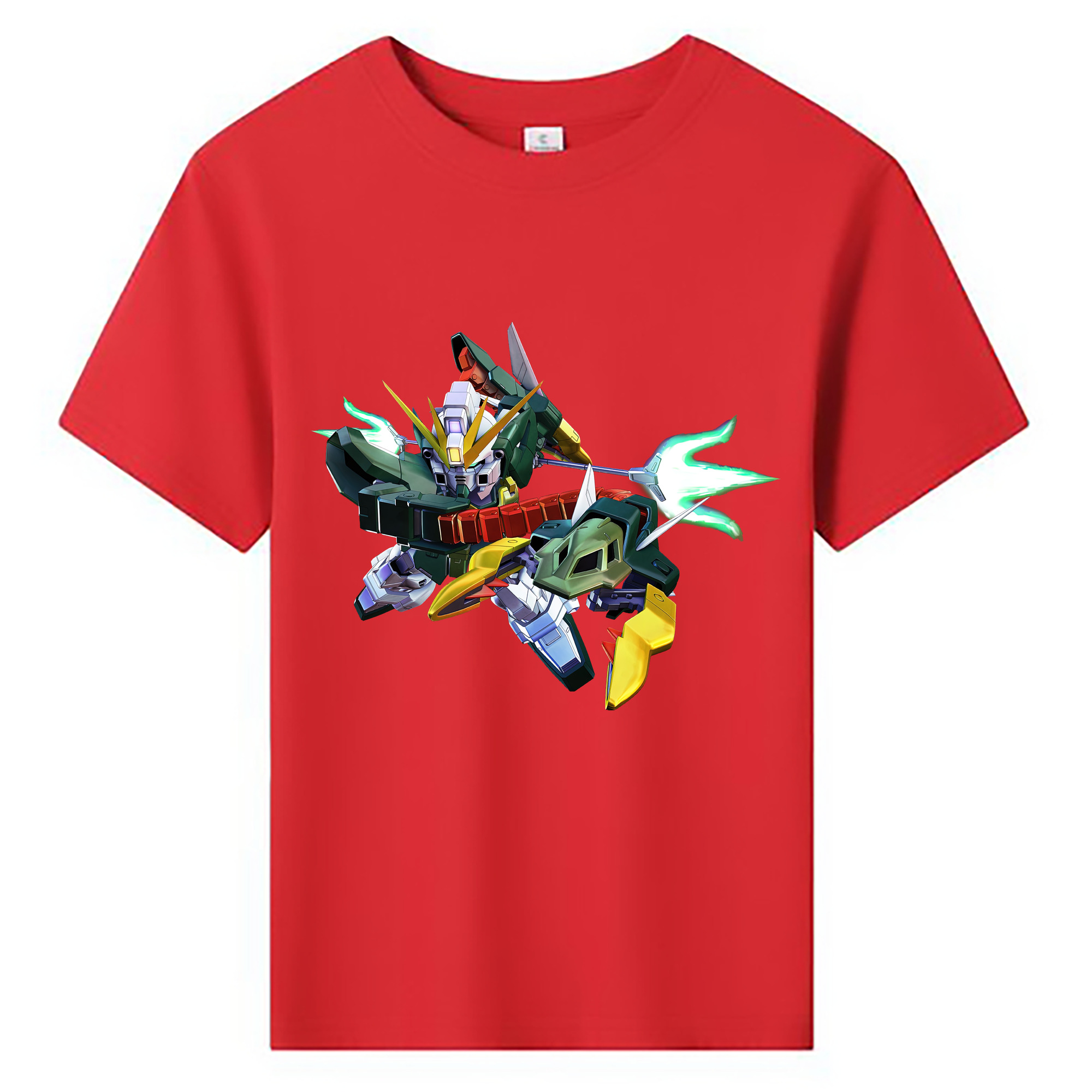 （画像用） 機動戦士ガンダム Mobile Suit Gundam 綿100％キッズTシャツ（フロントプリント）