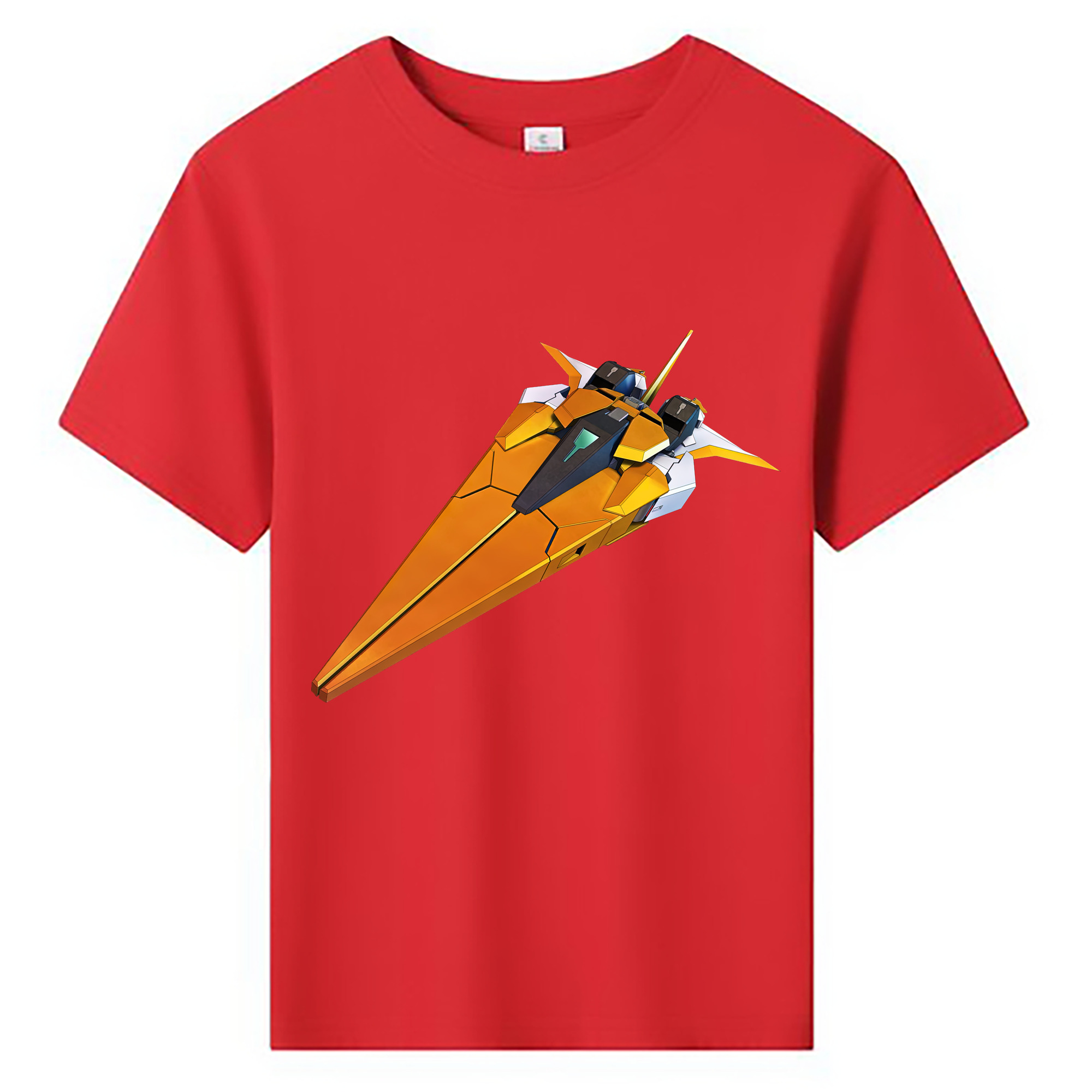（画像用） 機動戦士ガンダム Mobile Suit Gundam 綿100％キッズTシャツ（フロントプリント）