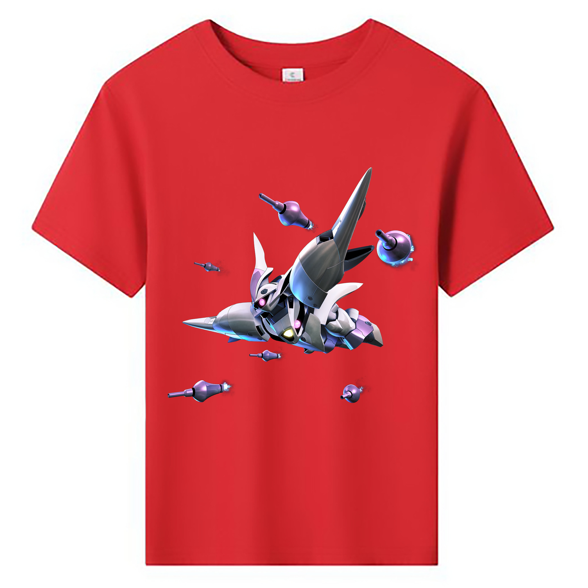 （画像用） 機動戦士ガンダム Mobile Suit Gundam 綿100％キッズTシャツ（フロントプリント）