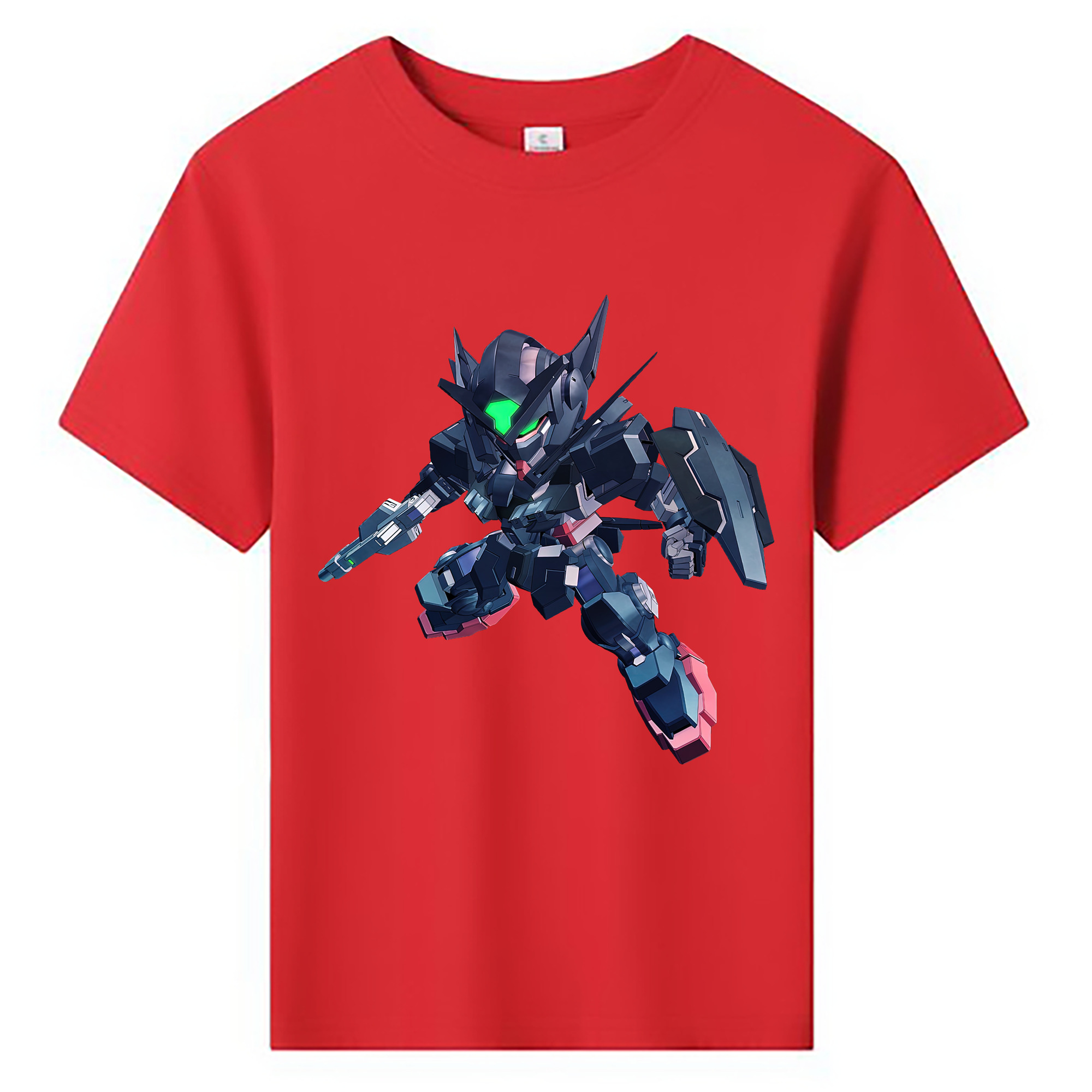 （画像用） 機動戦士ガンダム Mobile Suit Gundam 綿100％キッズTシャツ（フロントプリント）