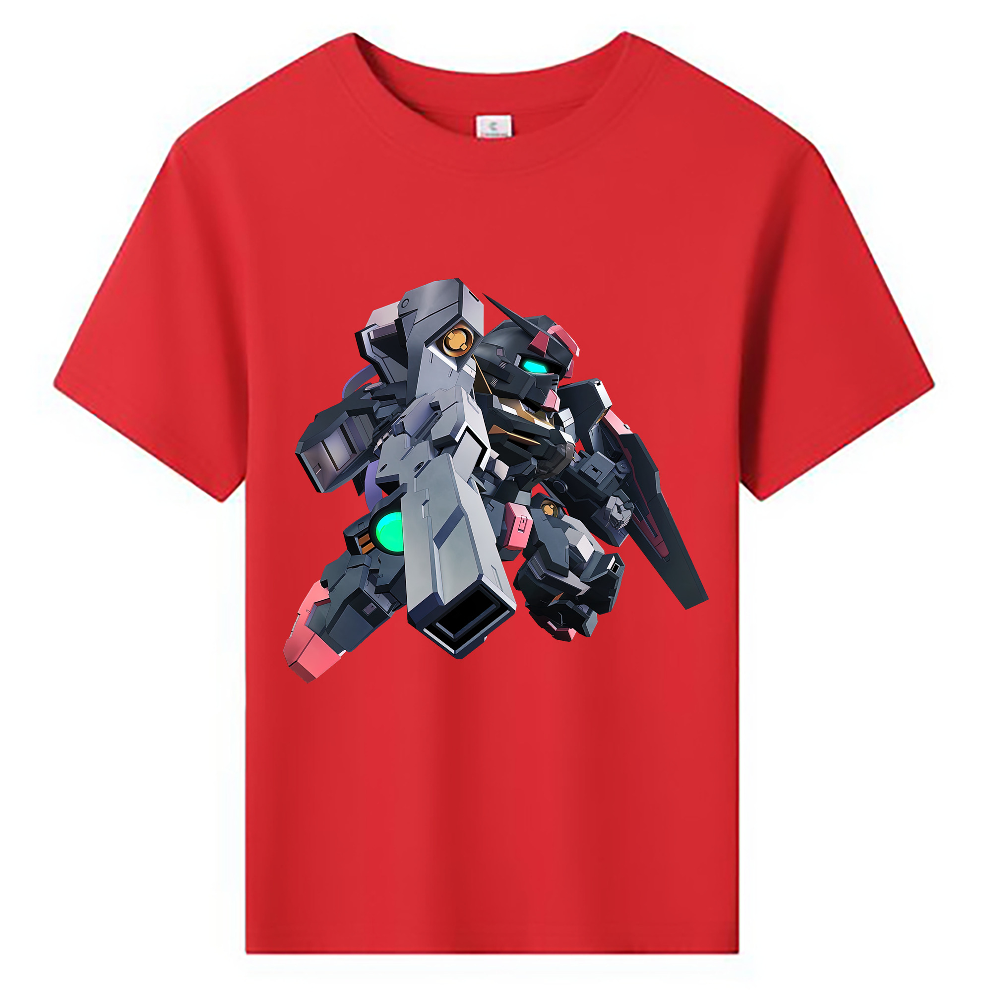 （画像用） 機動戦士ガンダム Mobile Suit Gundam 綿100％キッズTシャツ（フロントプリント）