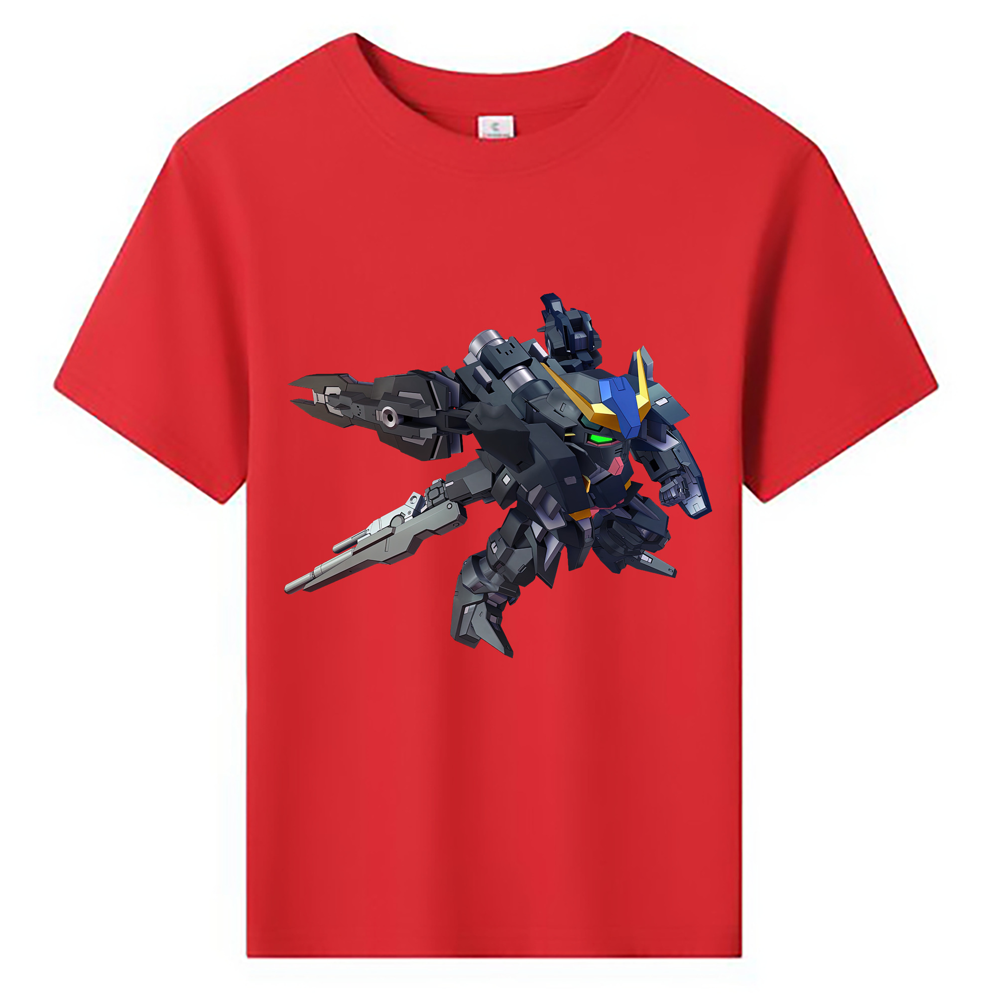 （画像用） 機動戦士ガンダム Mobile Suit Gundam 綿100％キッズTシャツ（フロントプリント）