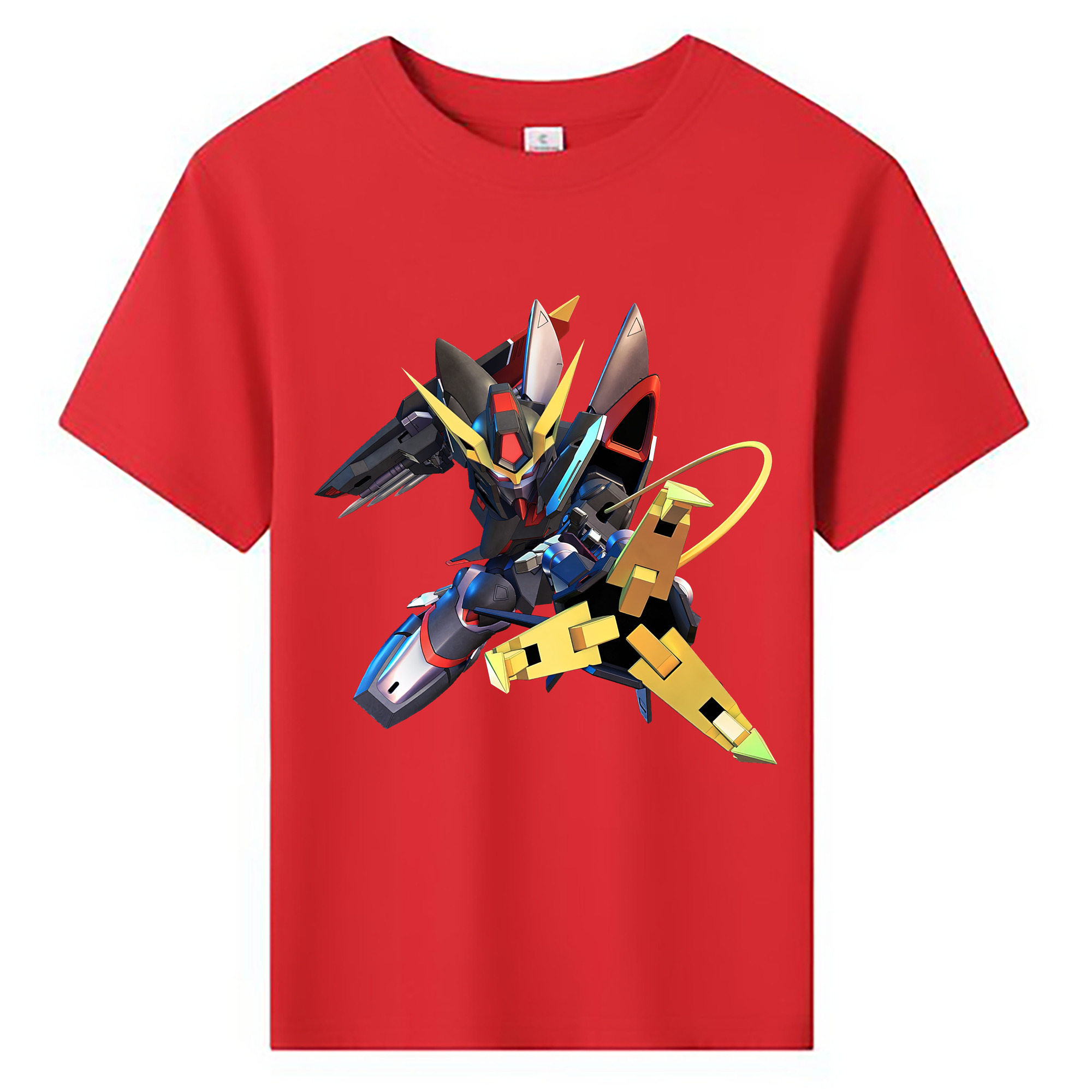 （画像用） 機動戦士ガンダム Mobile Suit Gundam 綿100％キッズTシャツ（フロントプリント）
