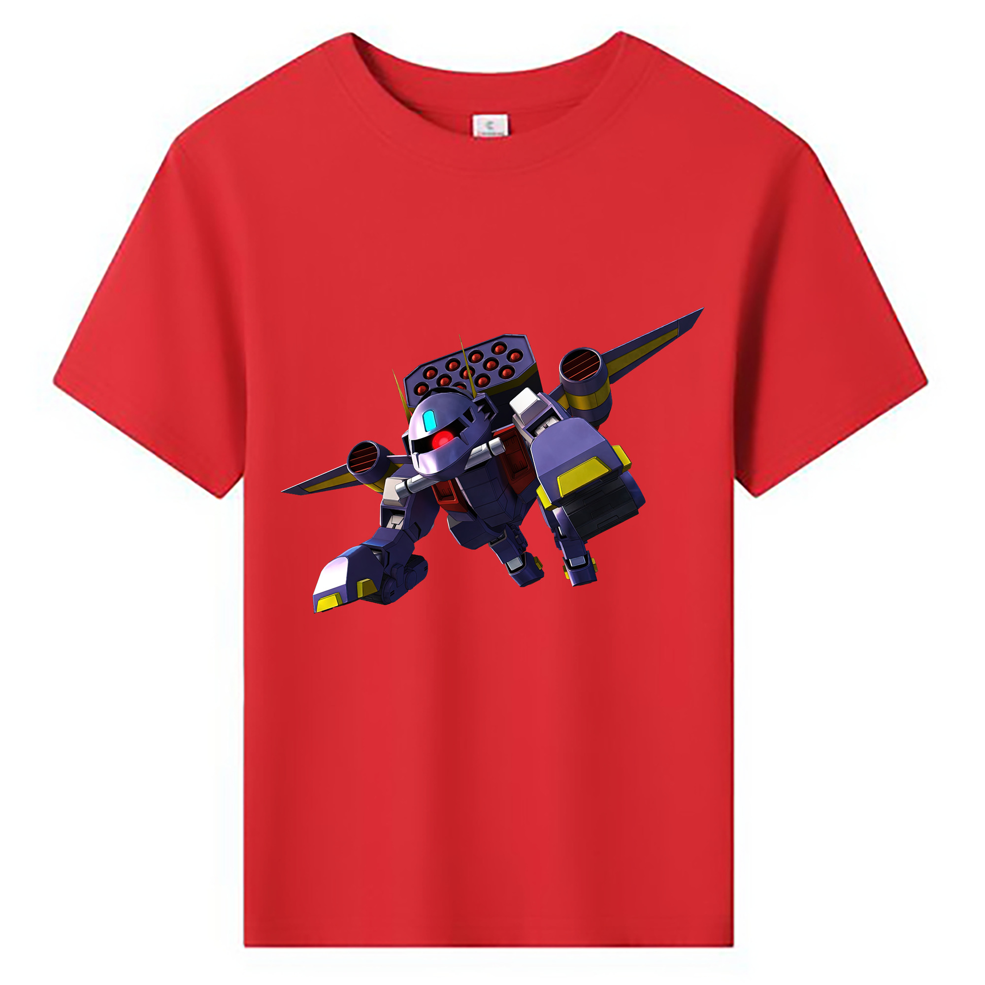 （画像用） 機動戦士ガンダム Mobile Suit Gundam 綿100％キッズTシャツ（フロントプリント）