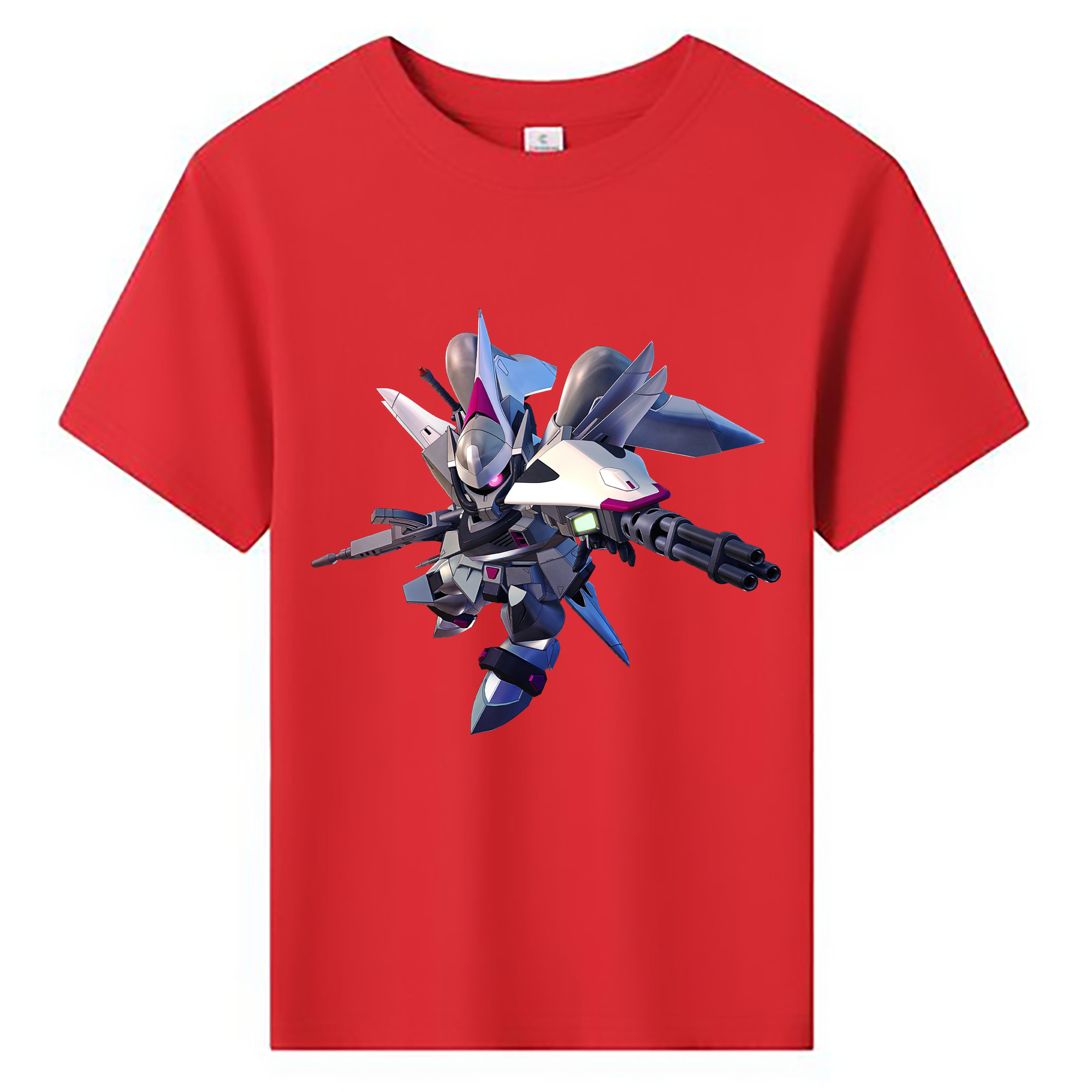 （画像用） 機動戦士ガンダム Mobile Suit Gundam 綿100％キッズTシャツ（フロントプリント）