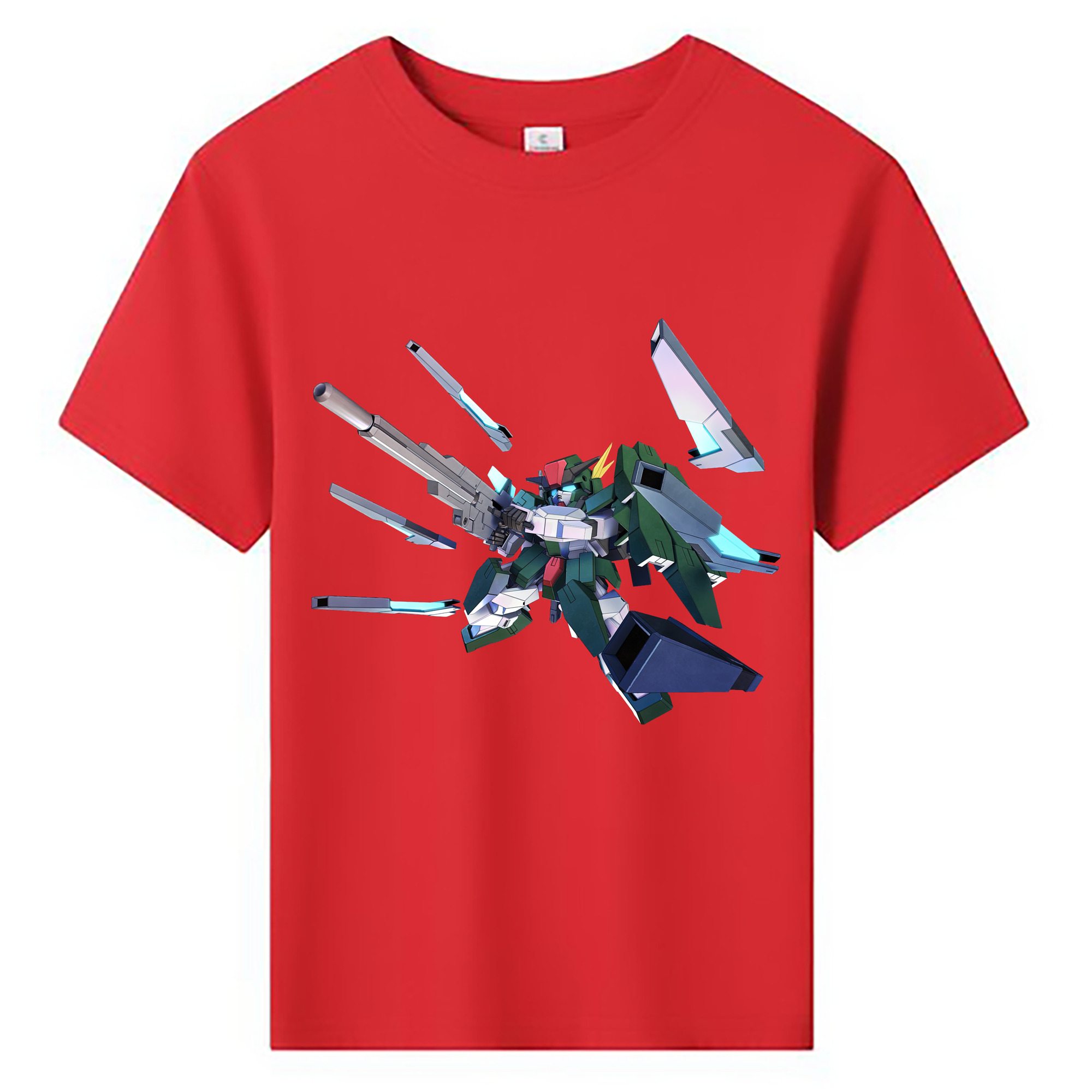 （画像用） 機動戦士ガンダム Mobile Suit Gundam 綿100％キッズTシャツ（フロントプリント）