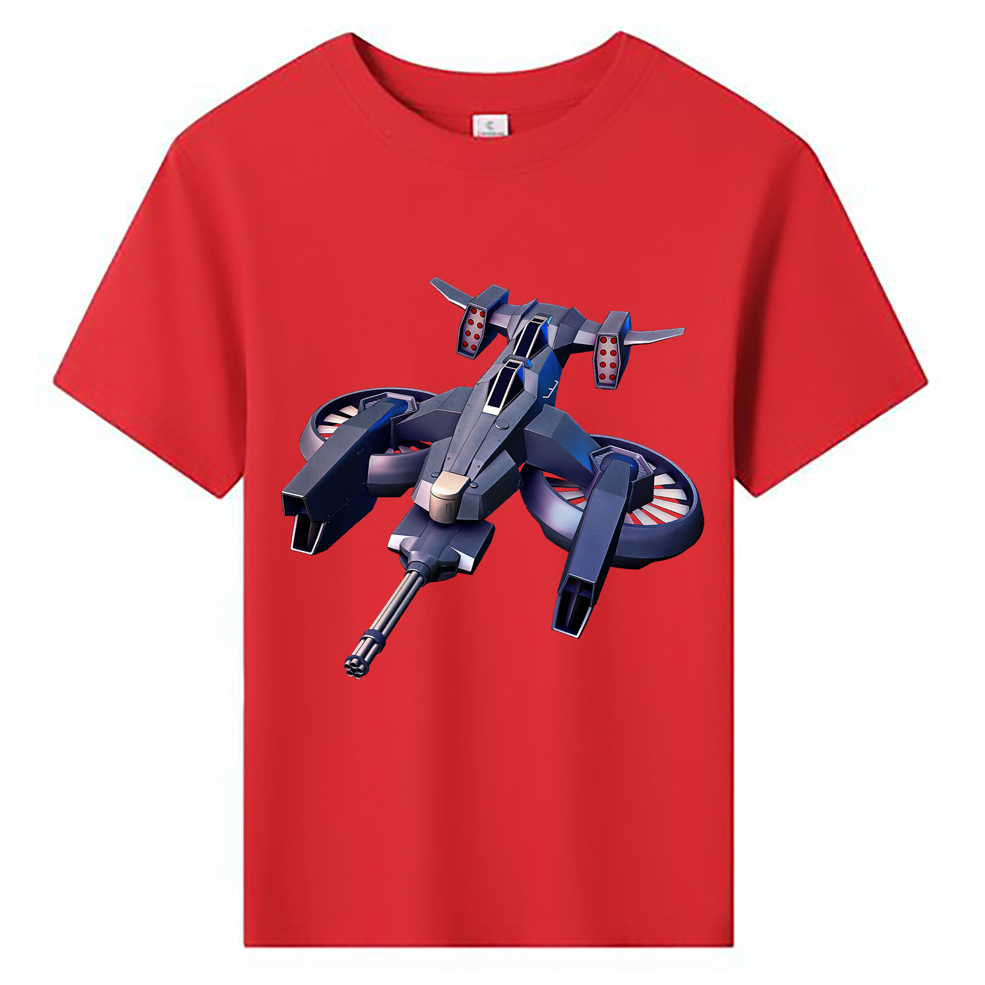 （画像用） 機動戦士ガンダム Mobile Suit Gundam 綿100％キッズTシャツ（フロントプリント）