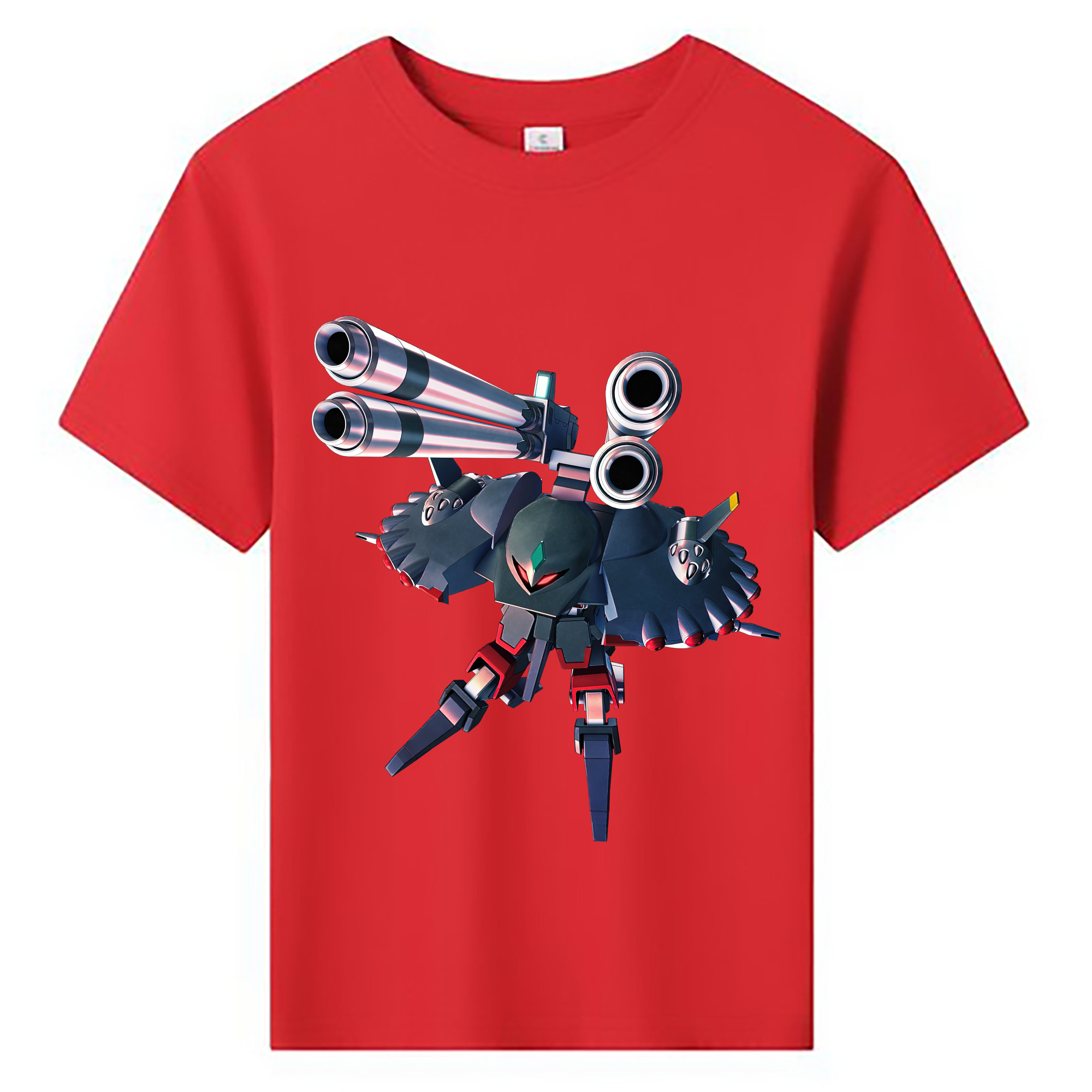 （画像用） 機動戦士ガンダム Mobile Suit Gundam 綿100％キッズTシャツ（フロントプリント）