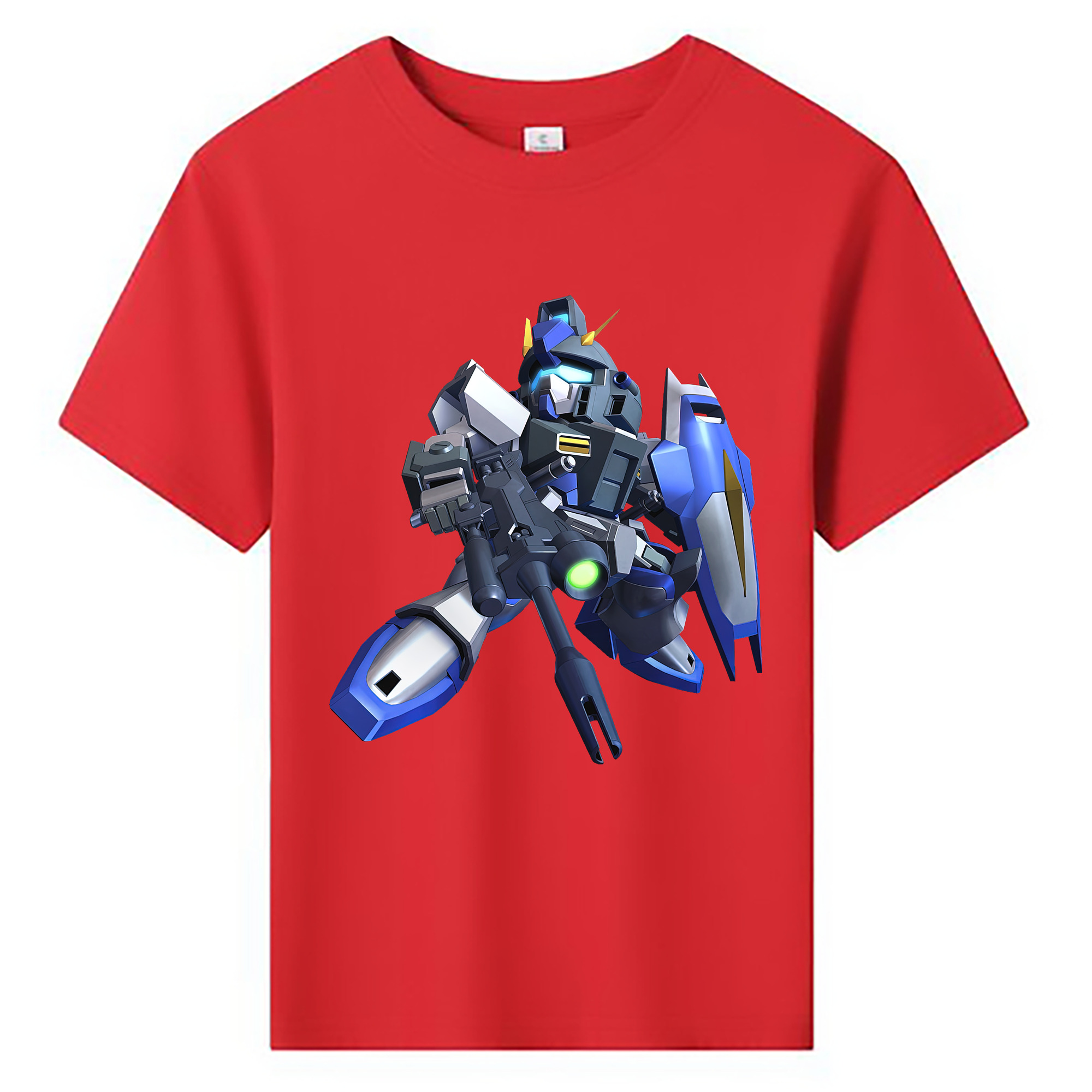 （画像用） 機動戦士ガンダム Mobile Suit Gundam 綿100％キッズTシャツ（フロントプリント）