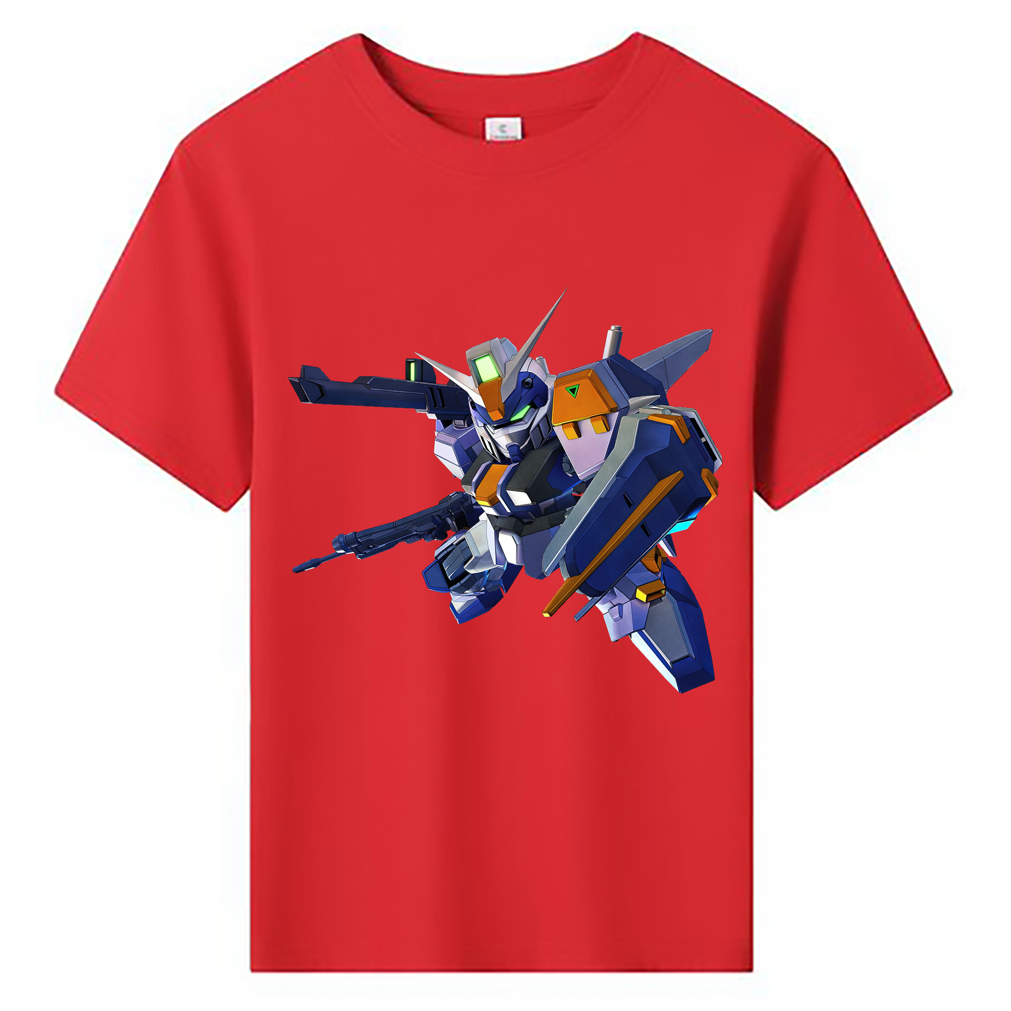 （画像用） 機動戦士ガンダム Mobile Suit Gundam 綿100％キッズTシャツ（フロントプリント）