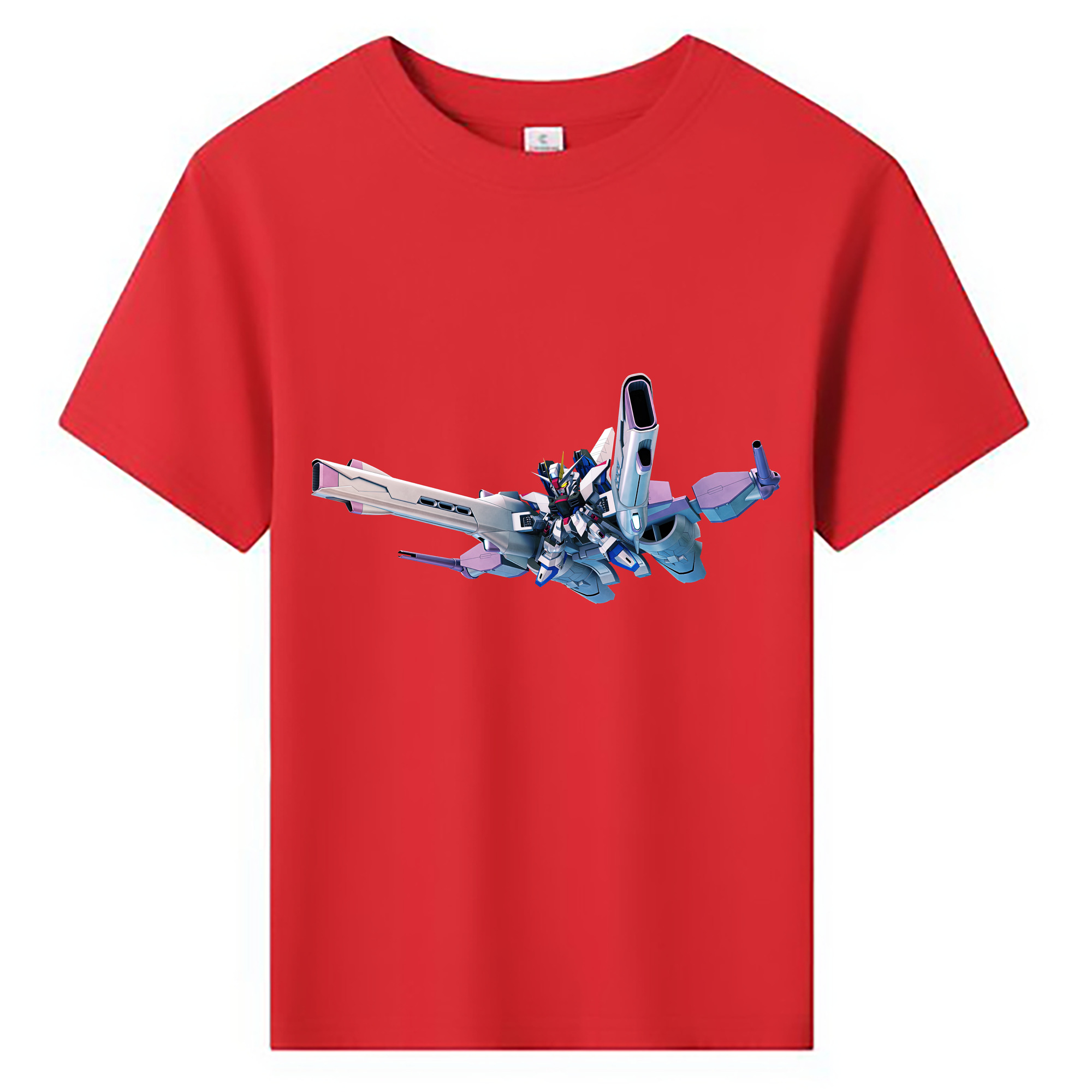 （画像用） 機動戦士ガンダム Mobile Suit Gundam 綿100％キッズTシャツ（フロントプリント）