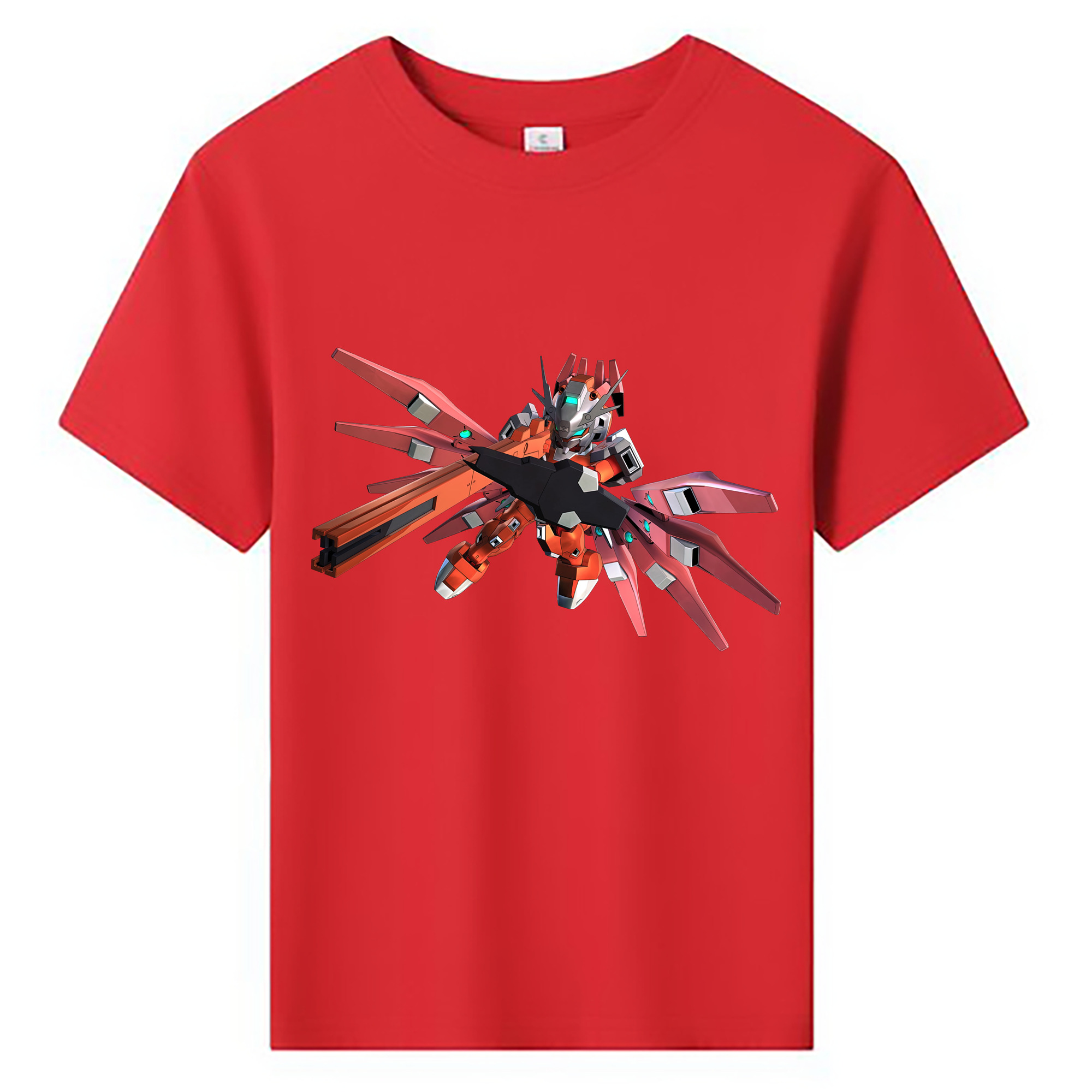 （画像用） 機動戦士ガンダム Mobile Suit Gundam 綿100％キッズTシャツ（フロントプリント）